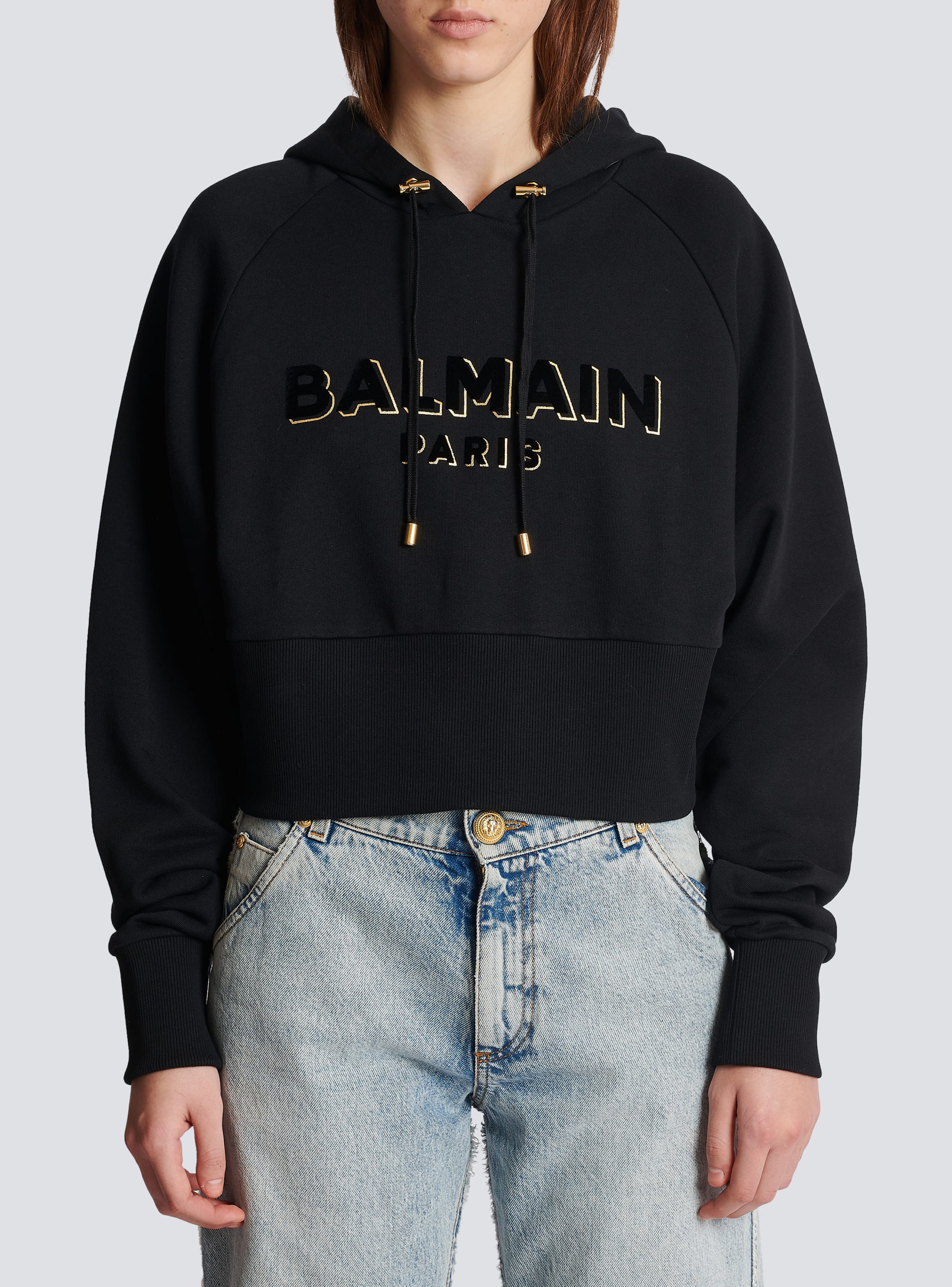 Balmain 2025 metallic sweatshirt