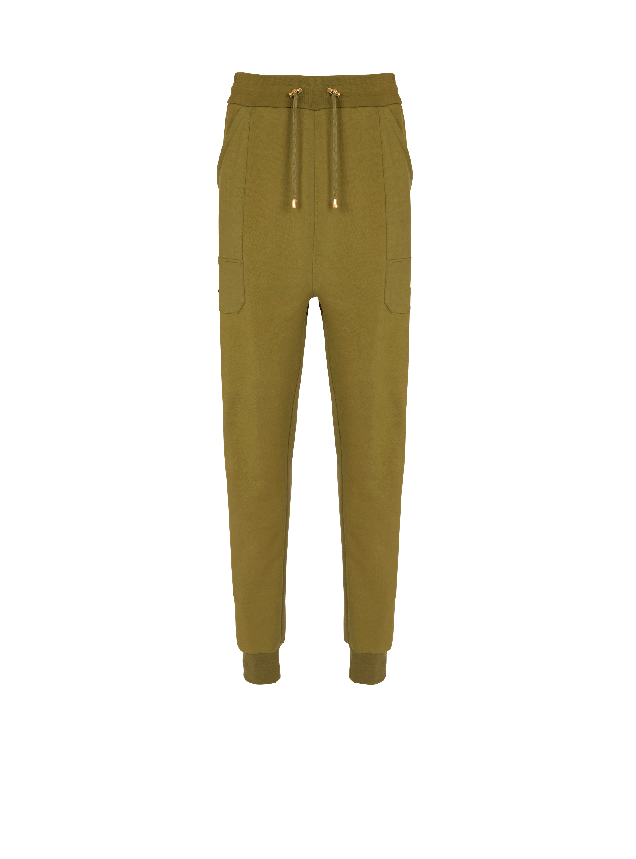 Jogging bottoms made from eco responsible cotton Women BALMAIN