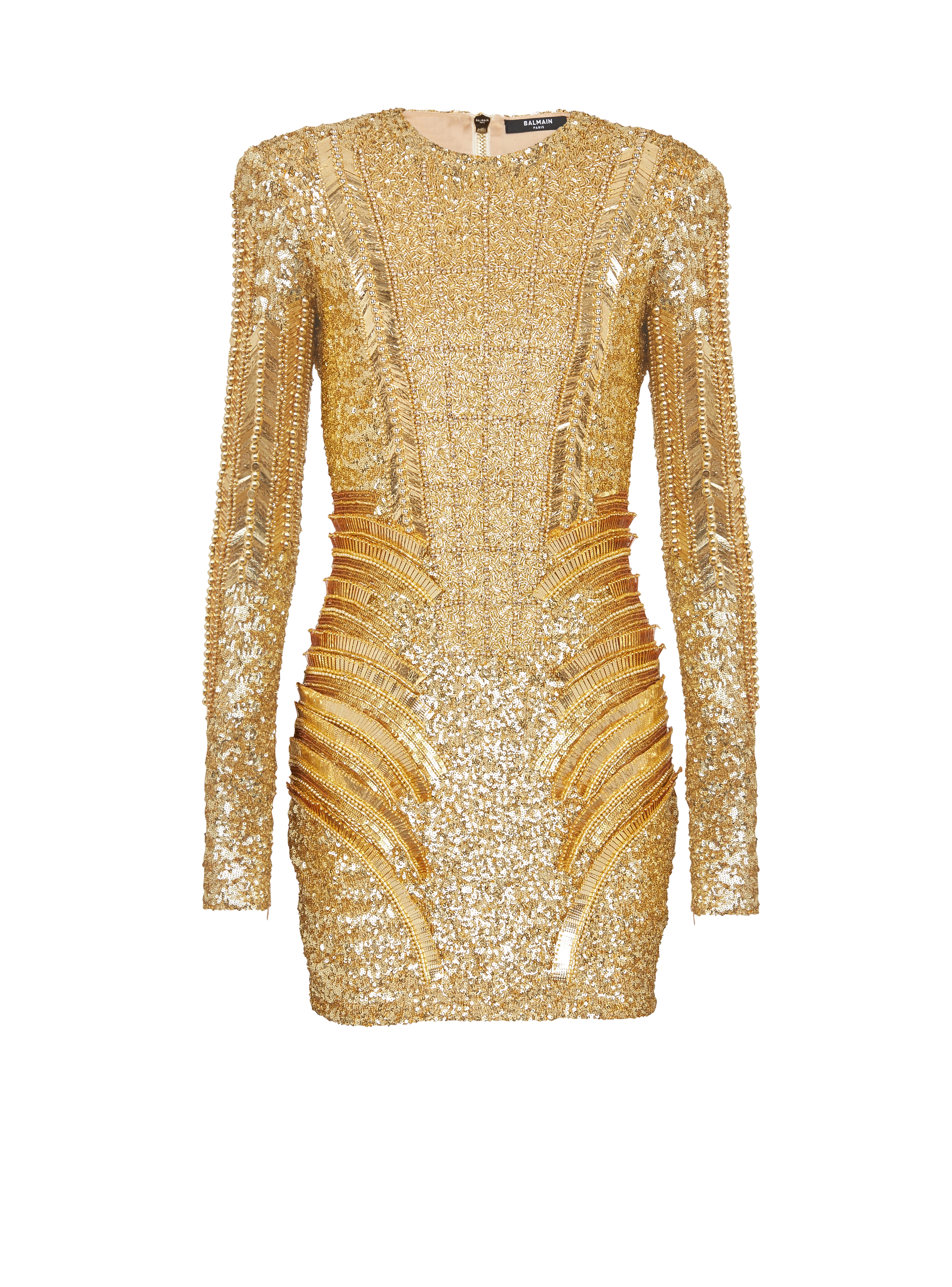 Sequin Panel T-Shirt Dress - Women - Ready-to-Wear