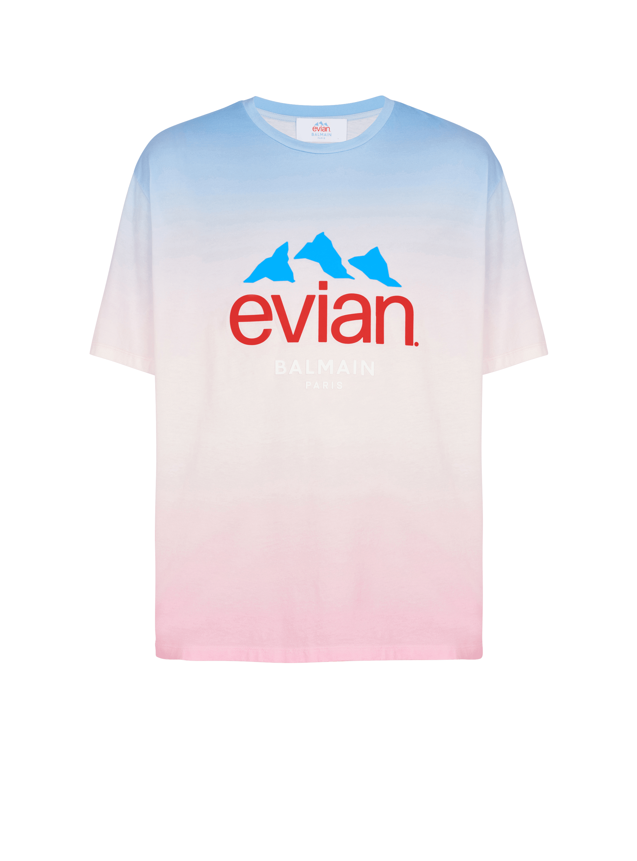 ［美品］Balmain x Evian バルマン　エビアン　コラボ　Tシャツサイズ