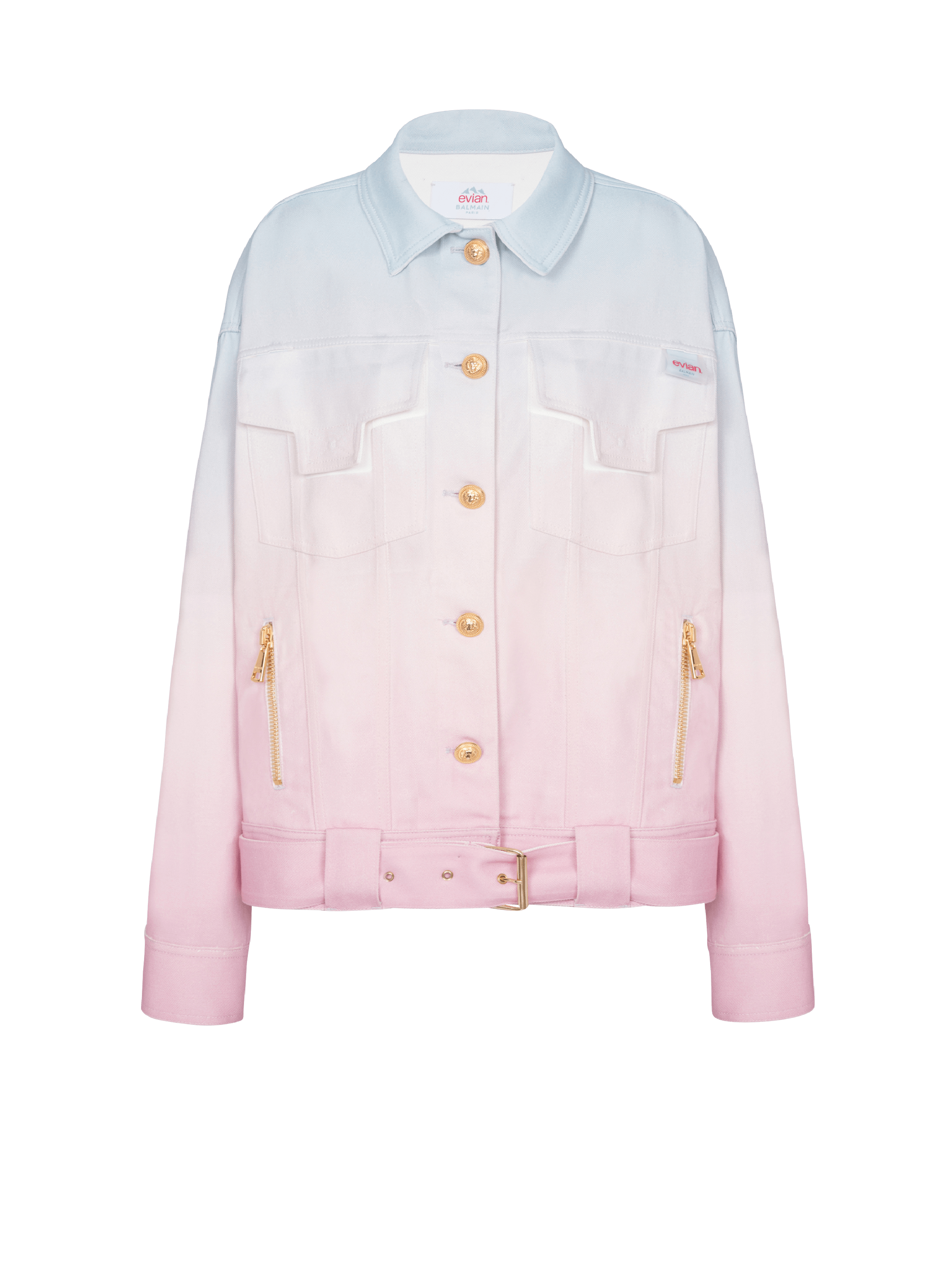 Balmain x Evian - Oversized jacket