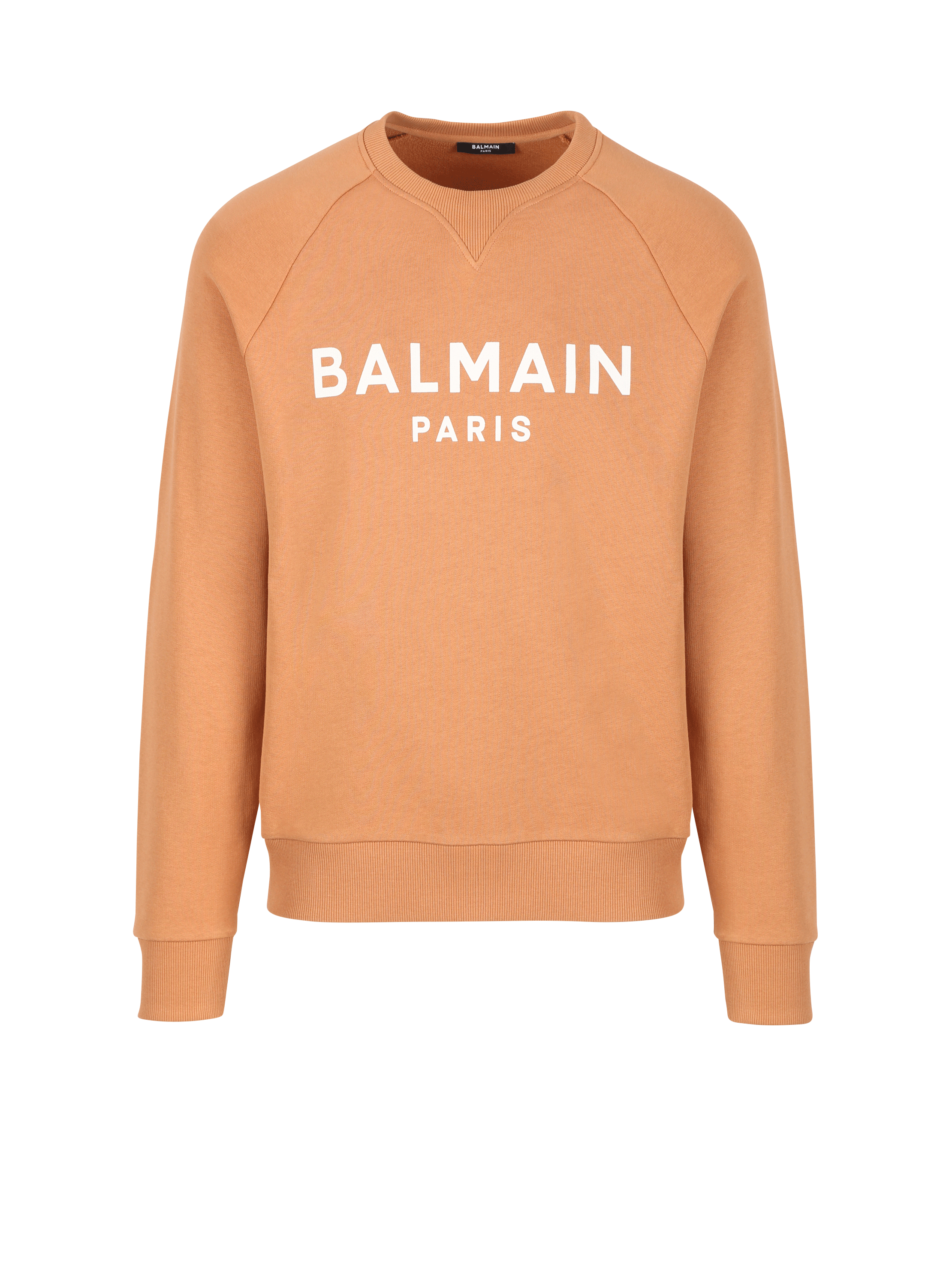 新品 Balmain Parisロゴプリント スウェットシャツ M-