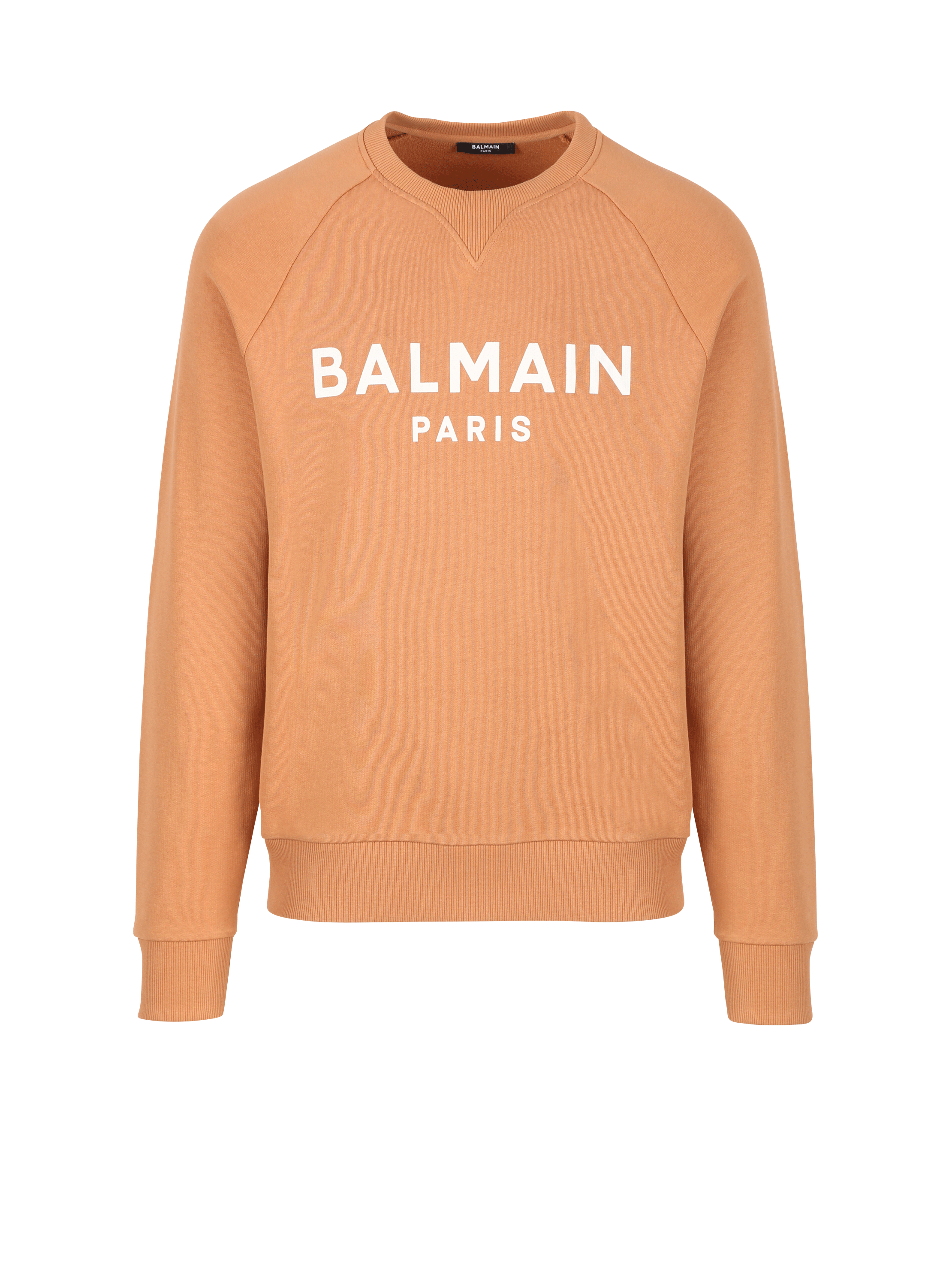 予約販売 新品未使用 Balmain Parisロゴプリント スウェットシャツ XS