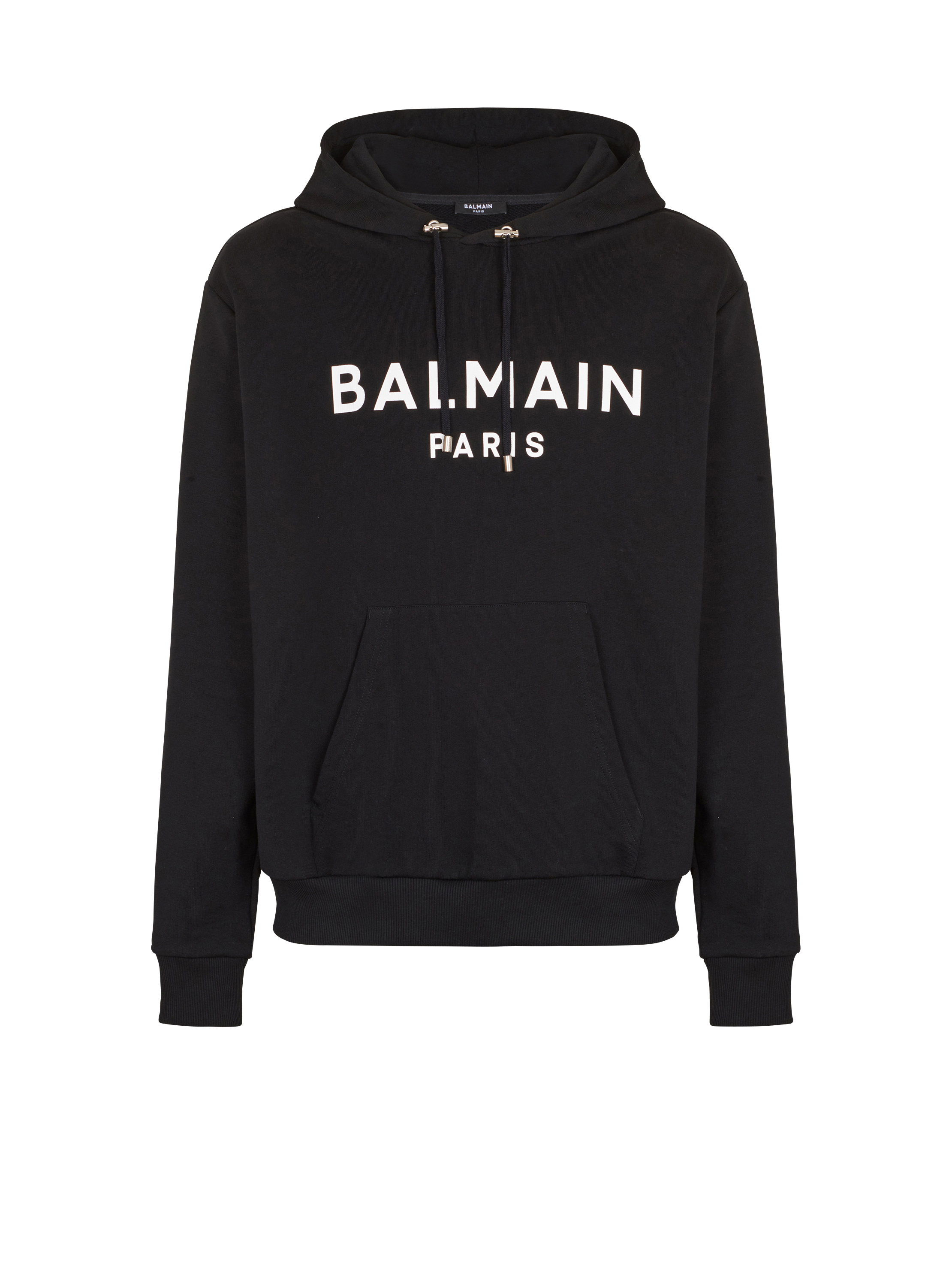 Balmain Grey Jersey Logo Bra In 050 Grey