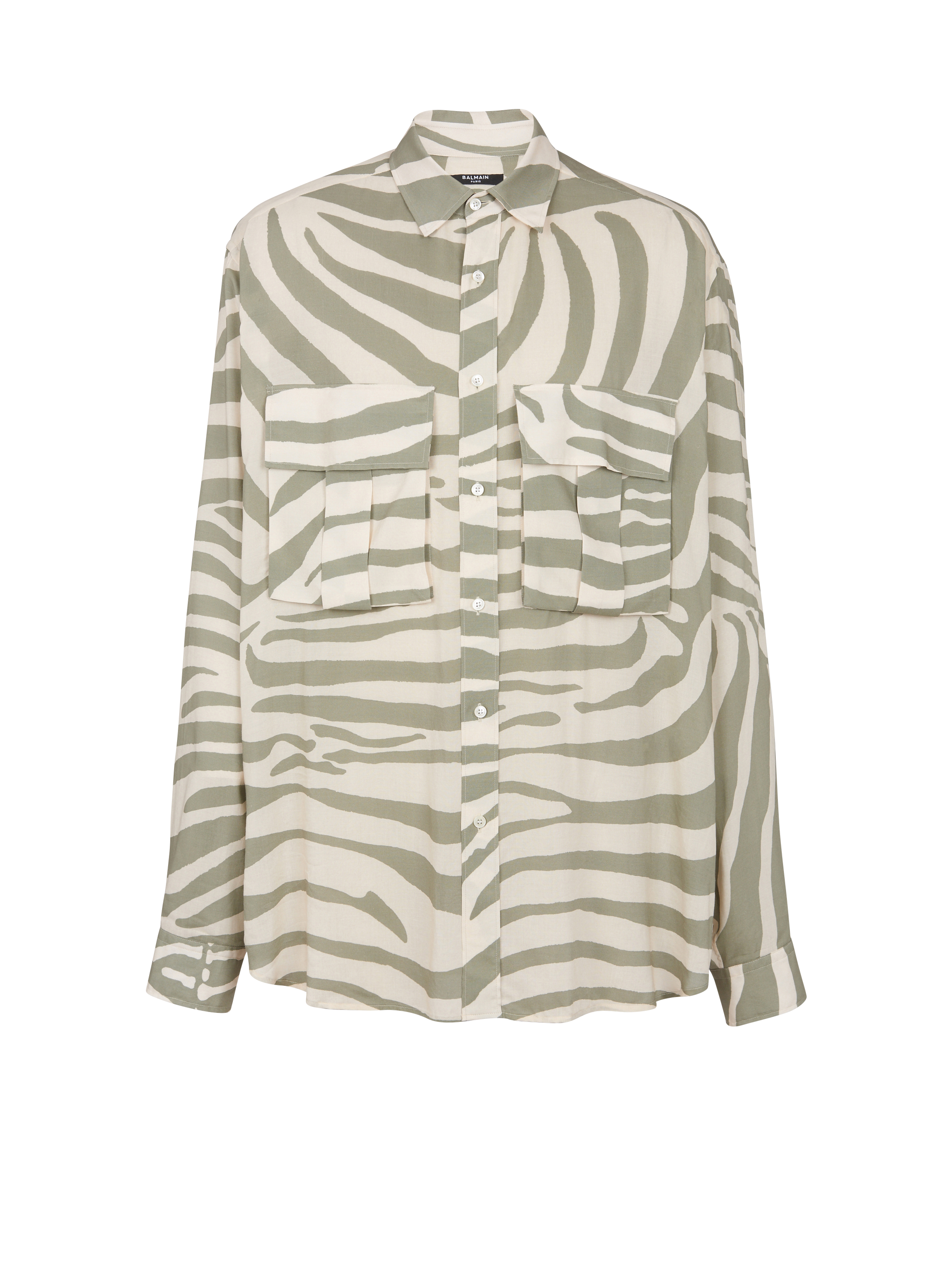 Camicia on sale zebrata uomo