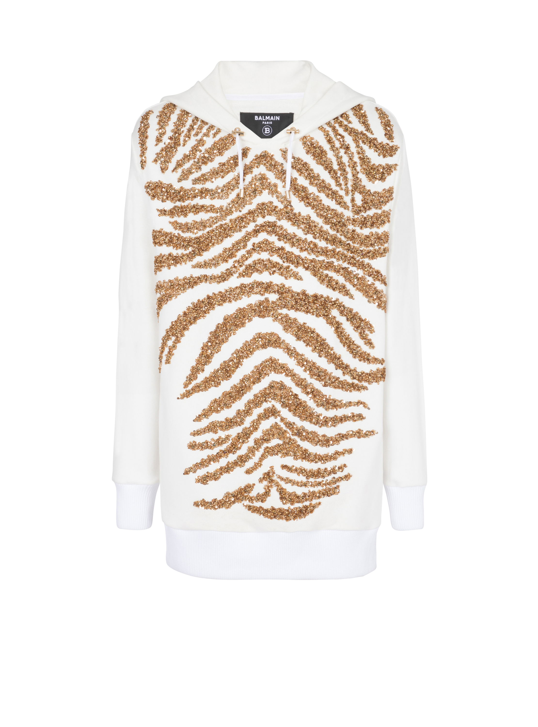 Tiger hot sale striped hoodie