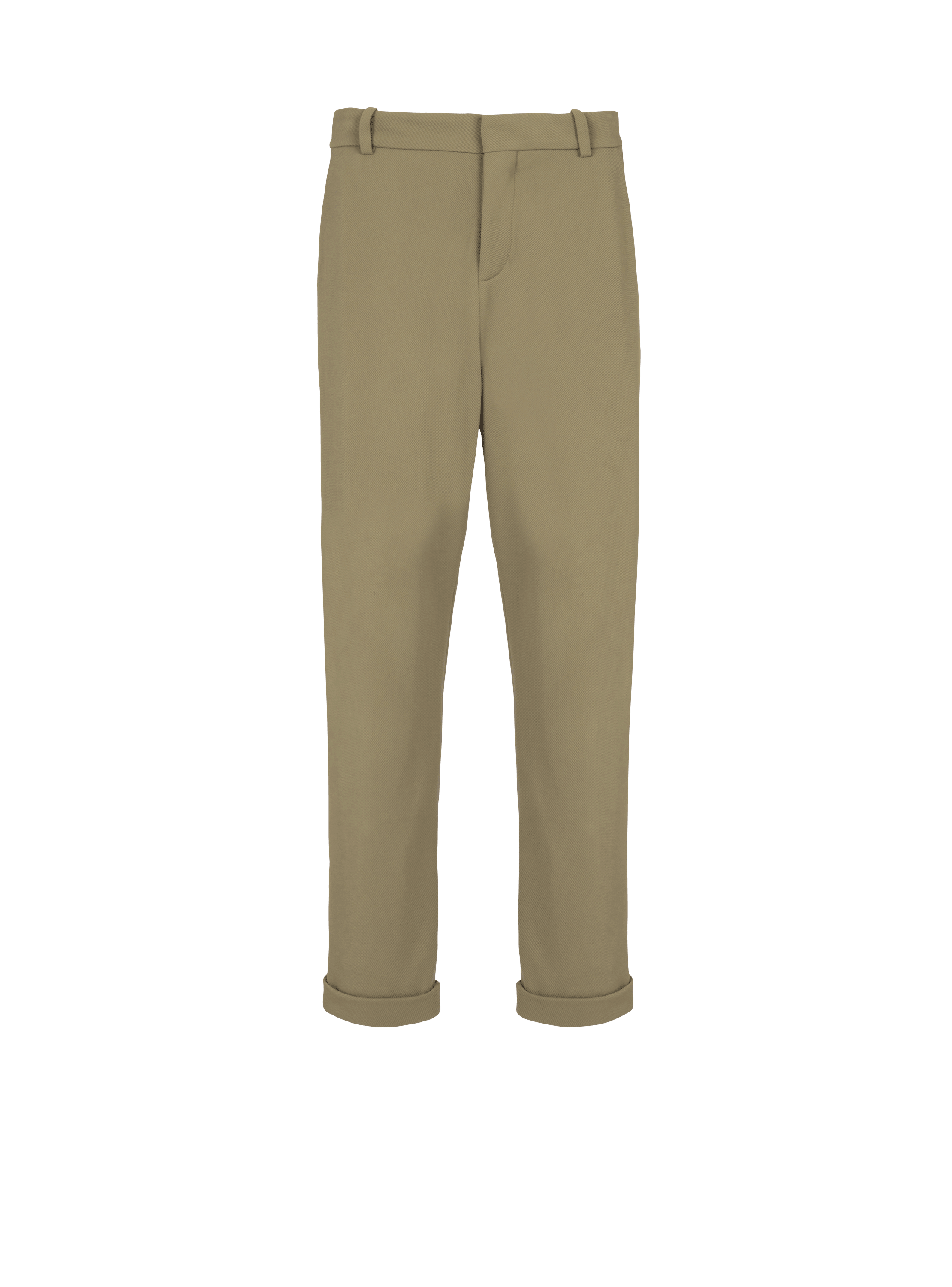 Straight  cut jersey trousers