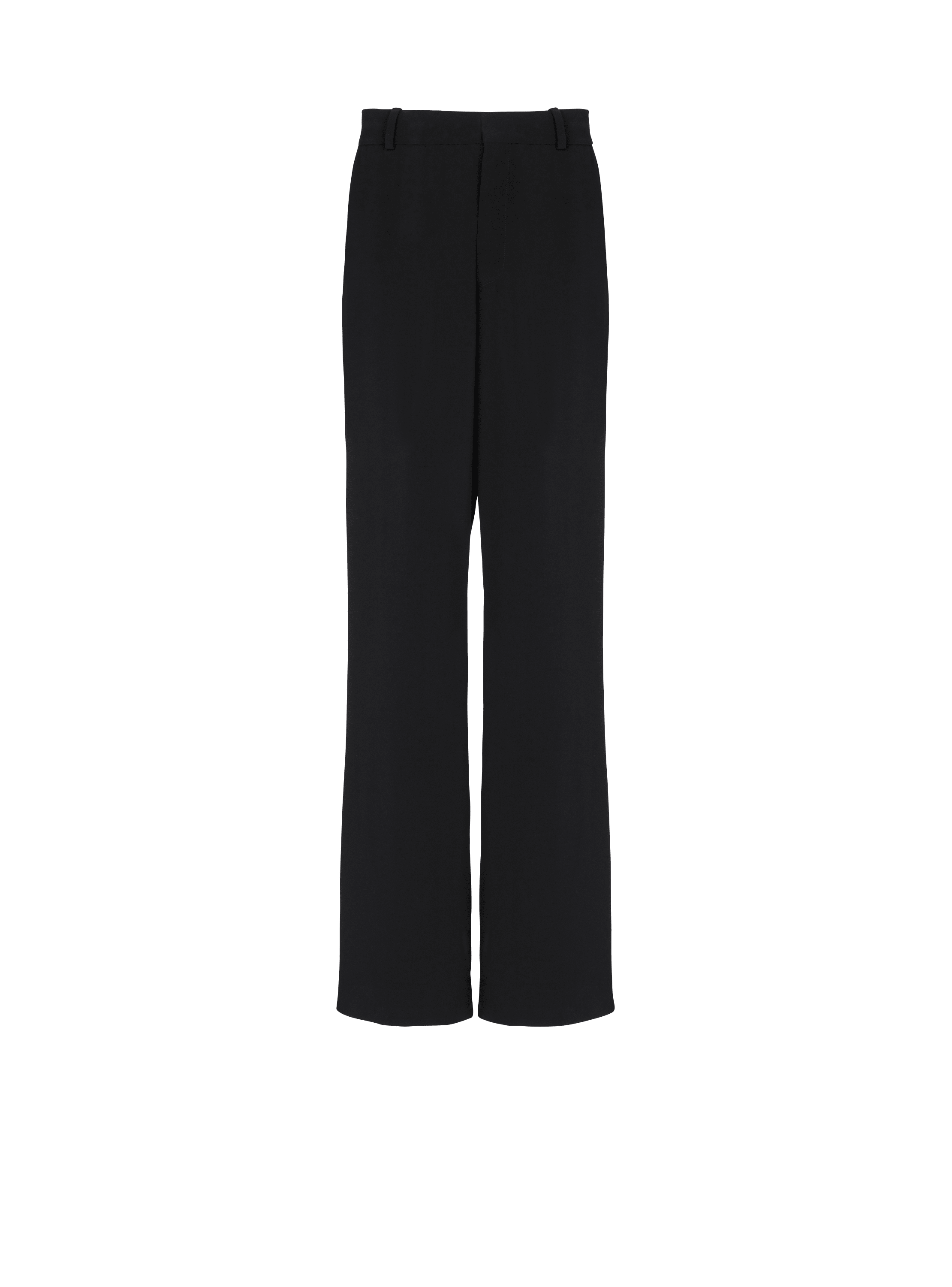 Casual crepe trousers