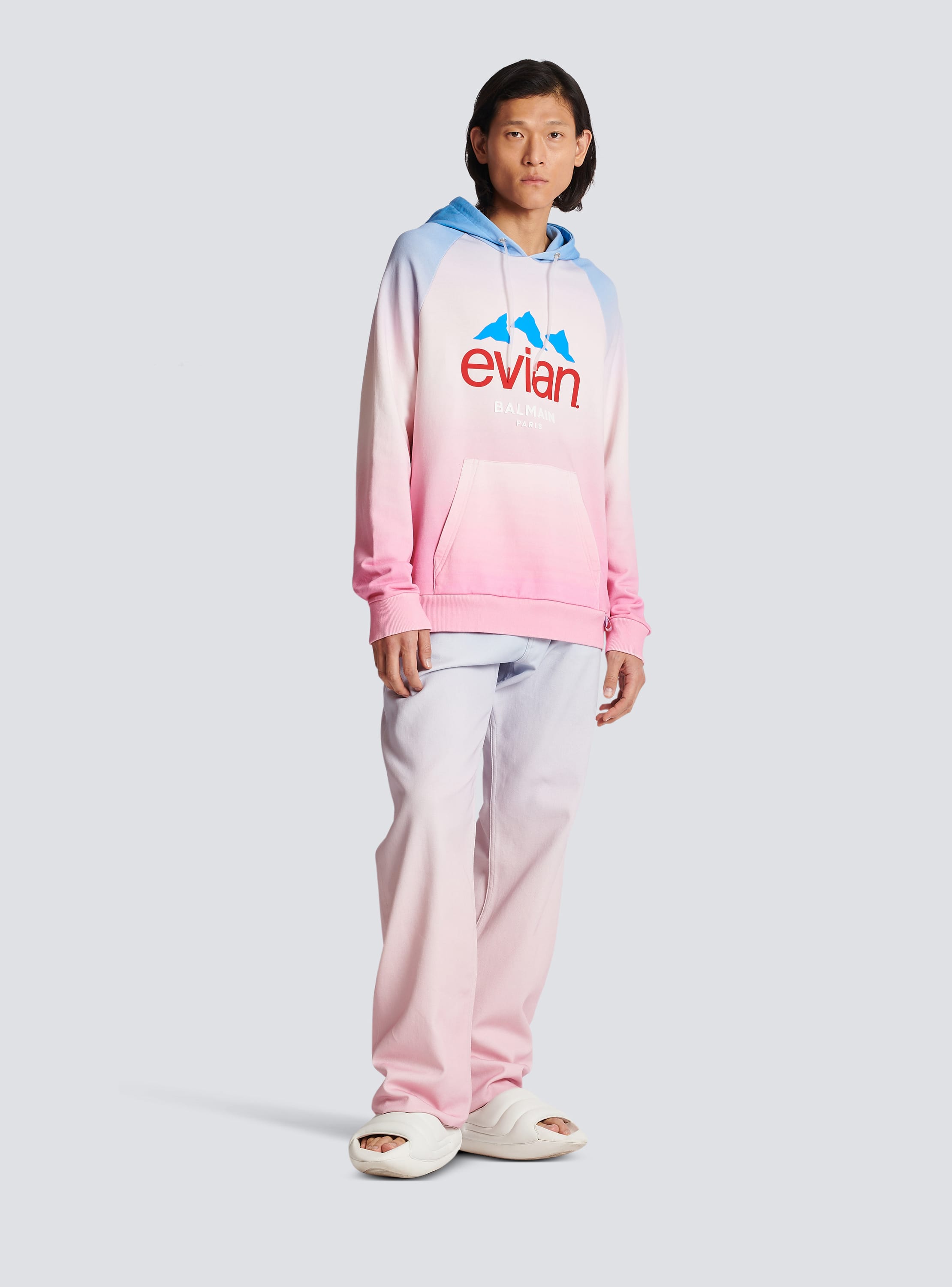 Balmain x Evian - Gradient hoodie