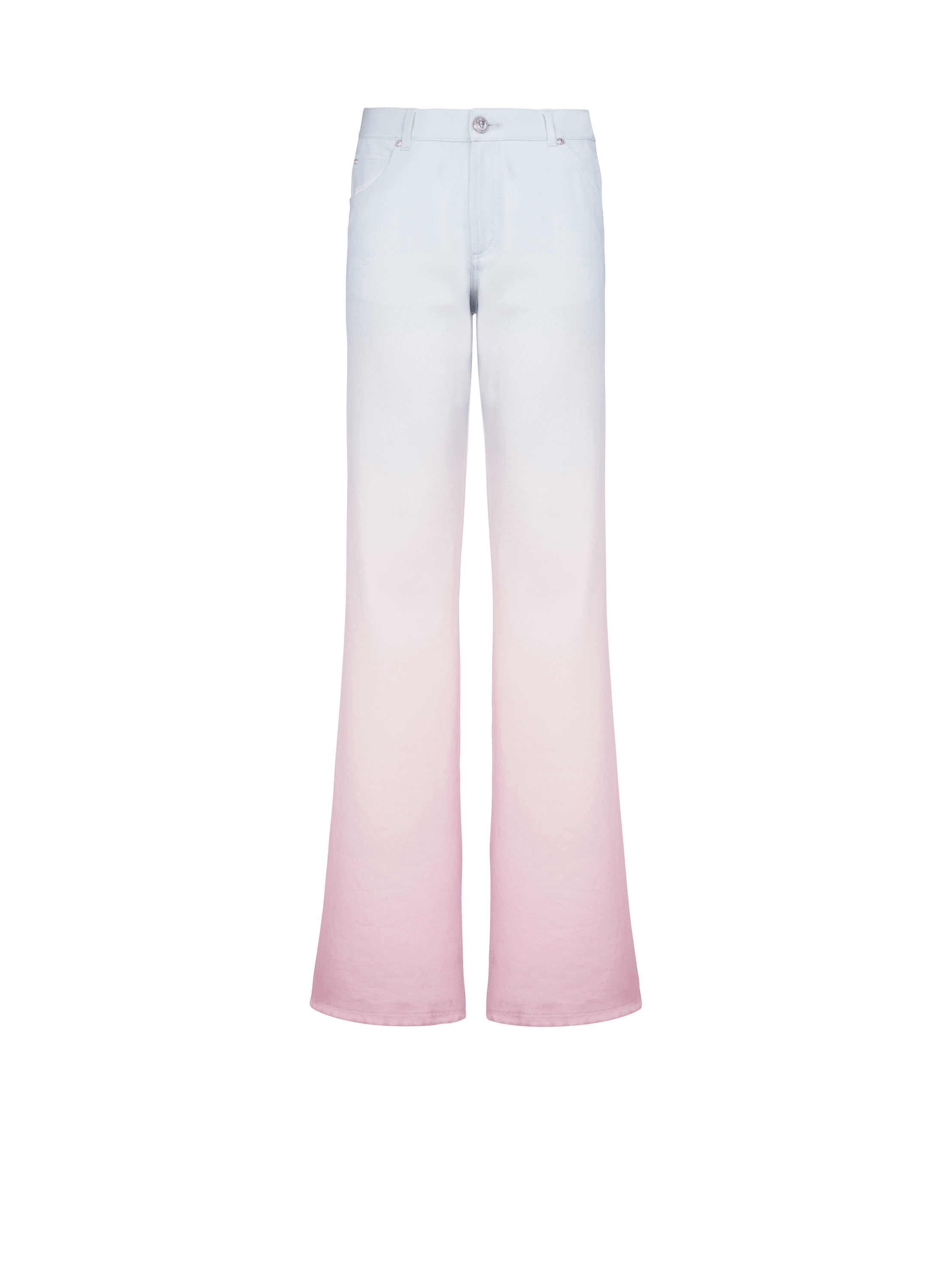 Balmain x Evian - Jean large, multicolore, hi-res