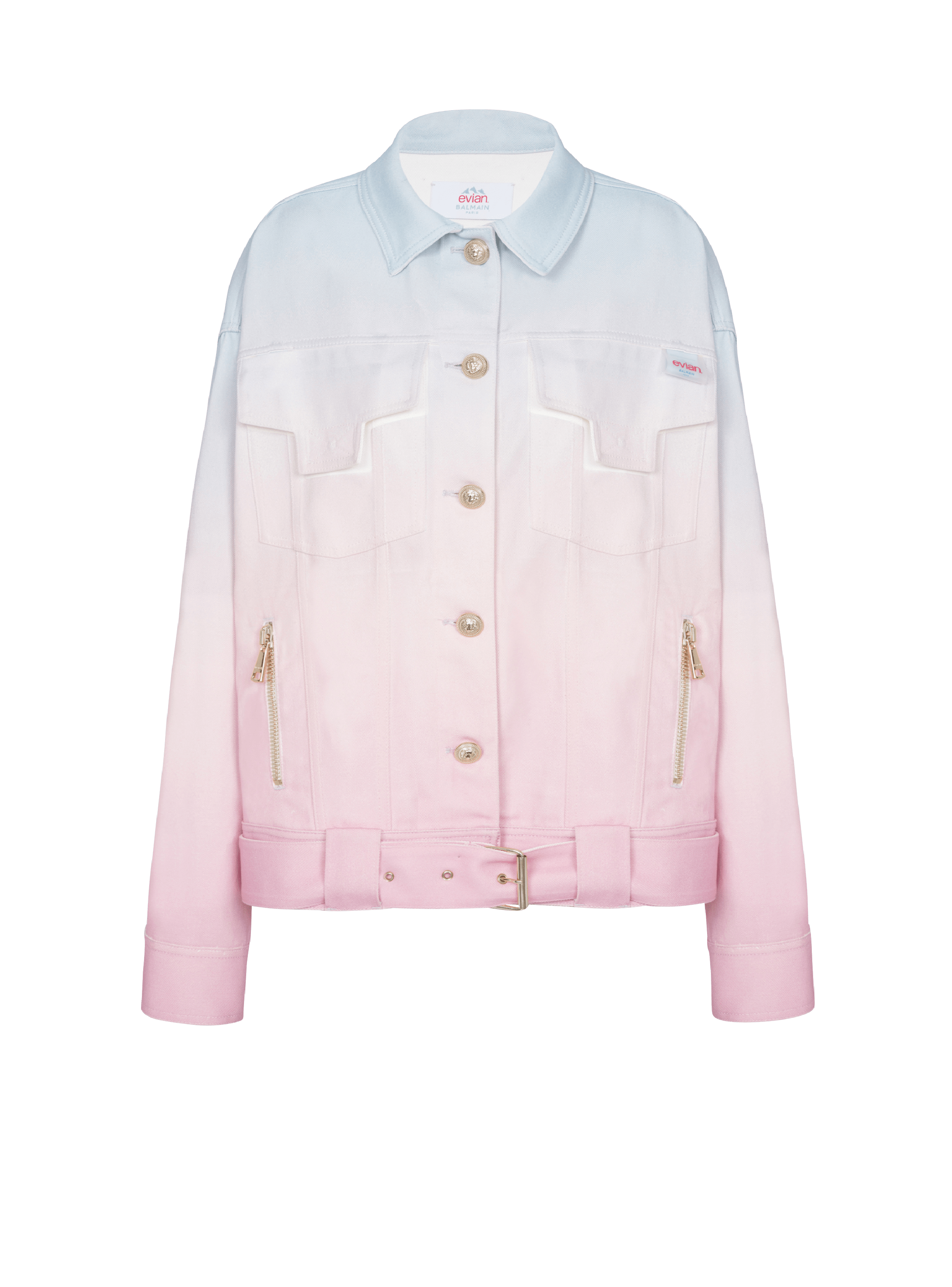 Balmain x Evian - Oversized jacket multicolor - Men | BALMAIN