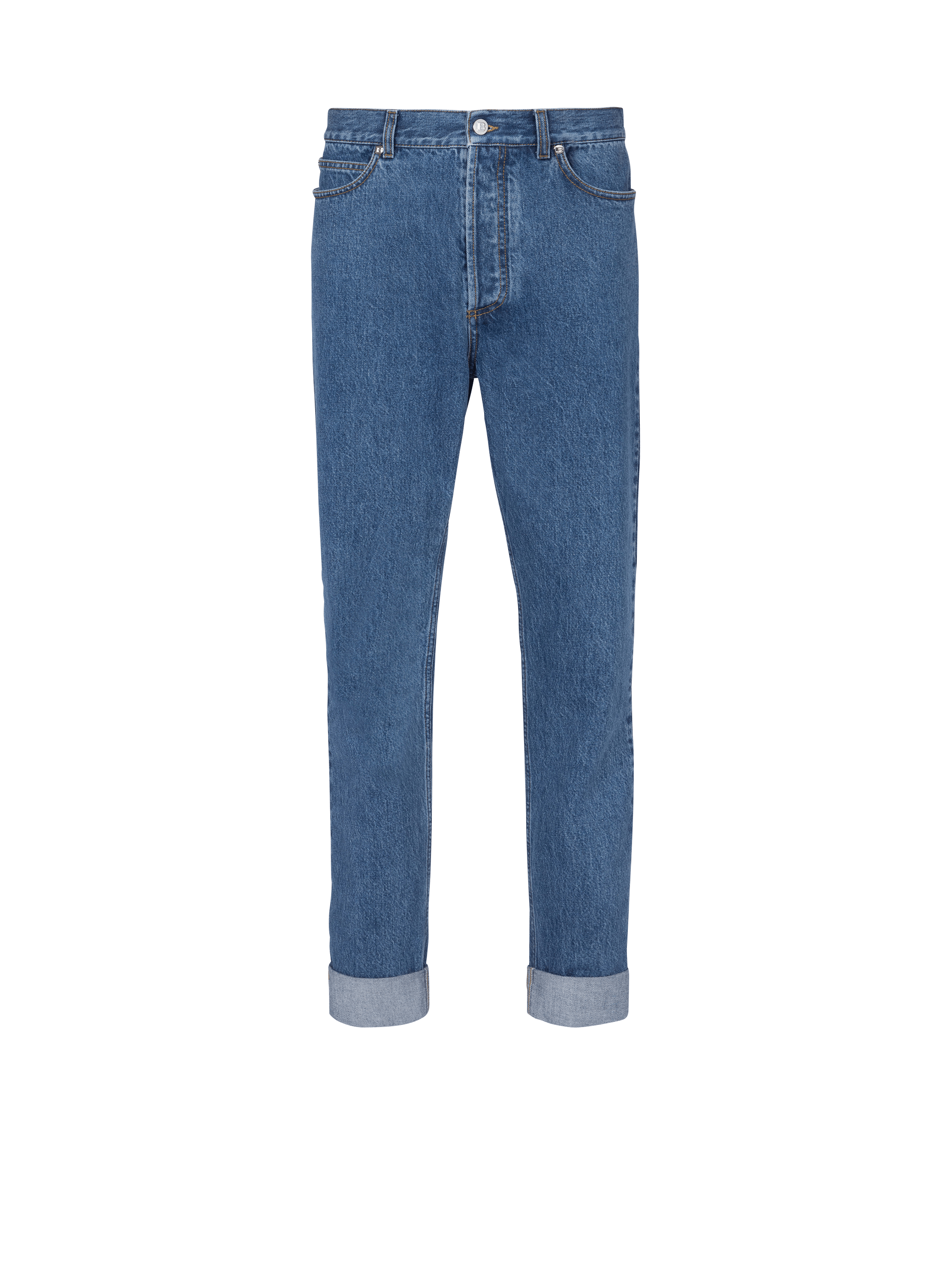 Balmain x Stranger Things - Straight jeans with hems