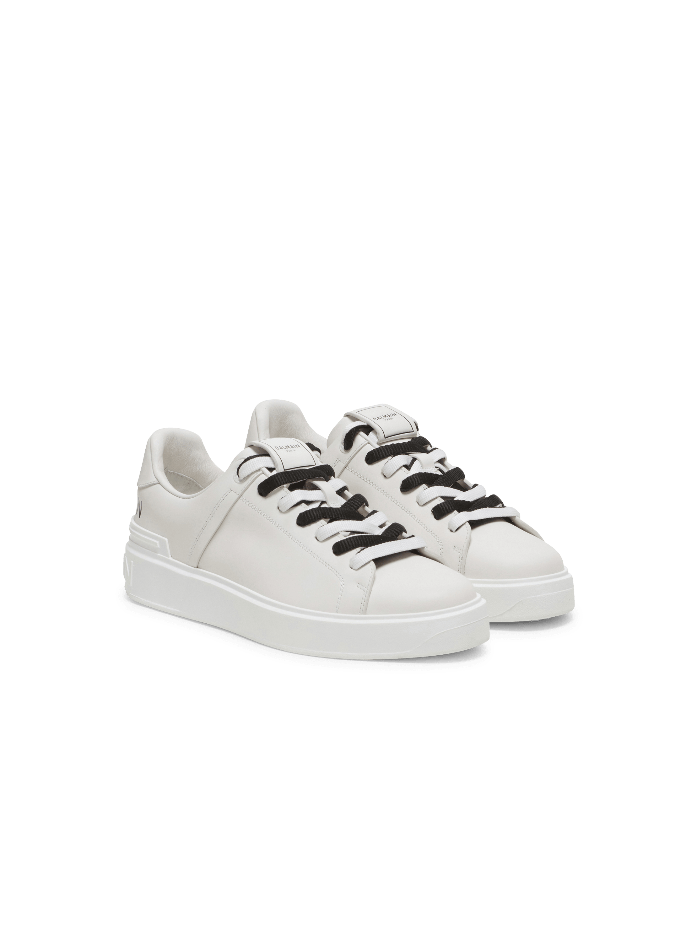 Sneakers B-Court in pelle liscia