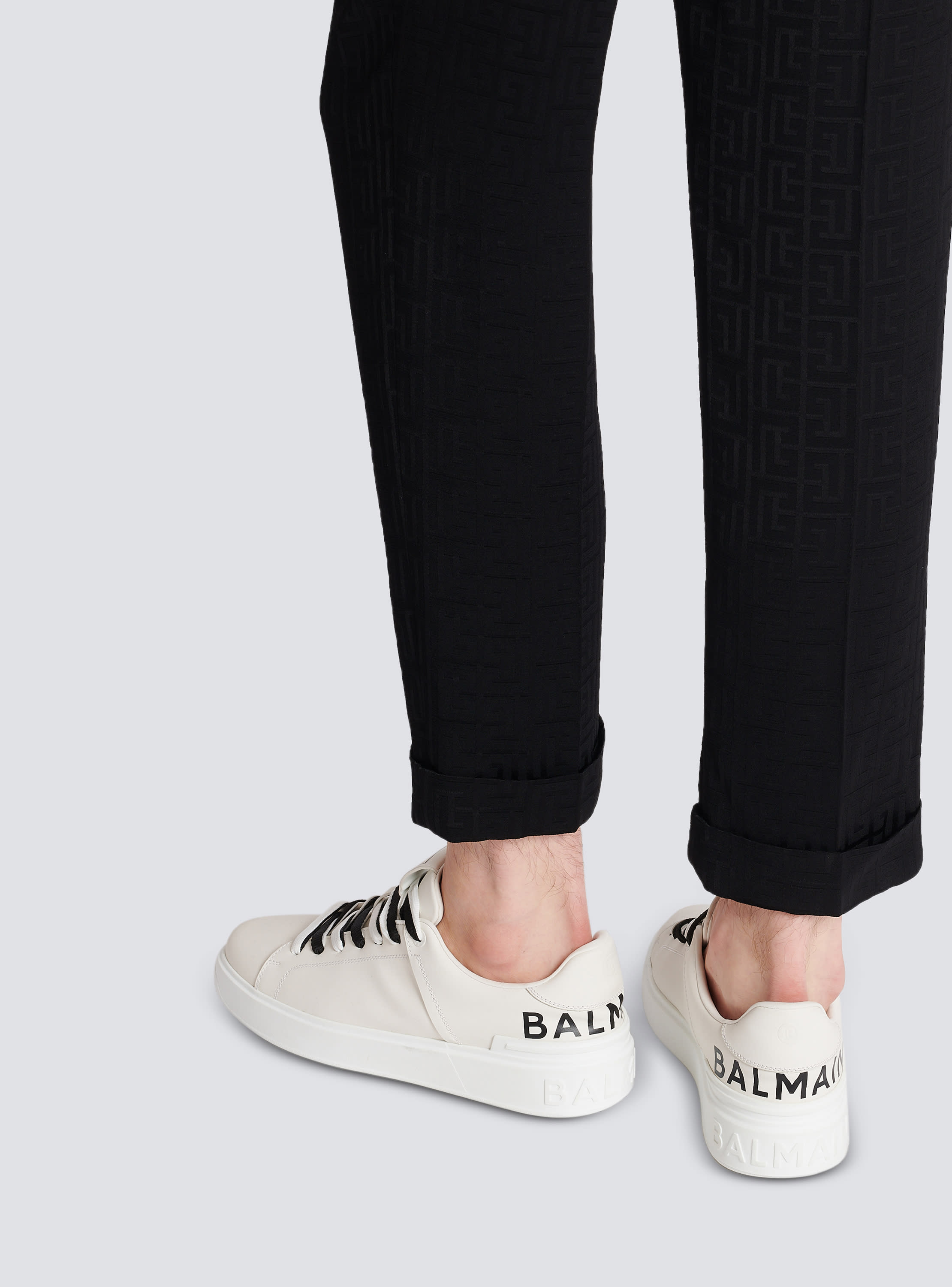 スムースレザー B-Court スニーカー - Men | BALMAIN