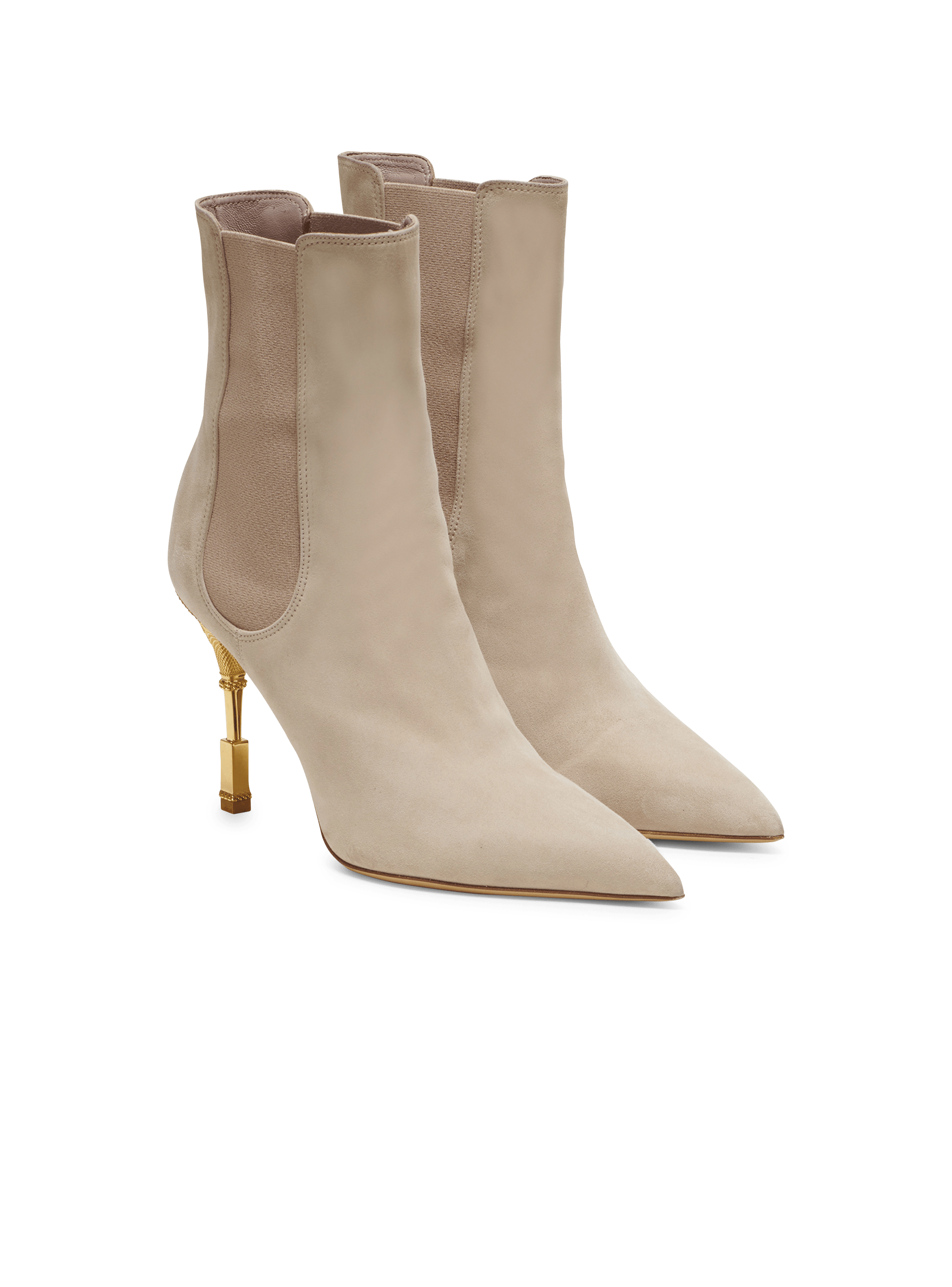 bottine talon transparent zara