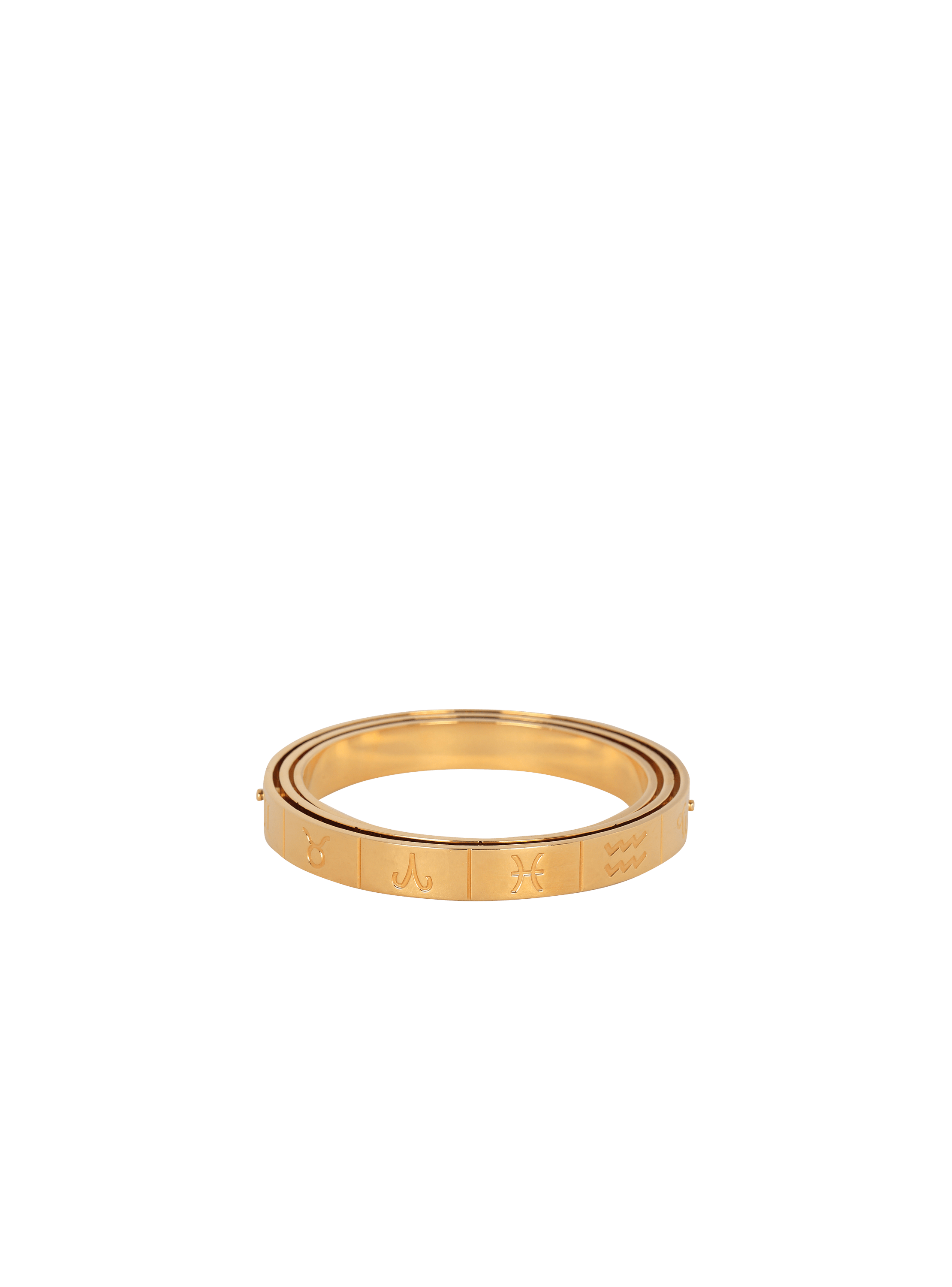 Articulated Zodiaque bracelet, gold, hi-res