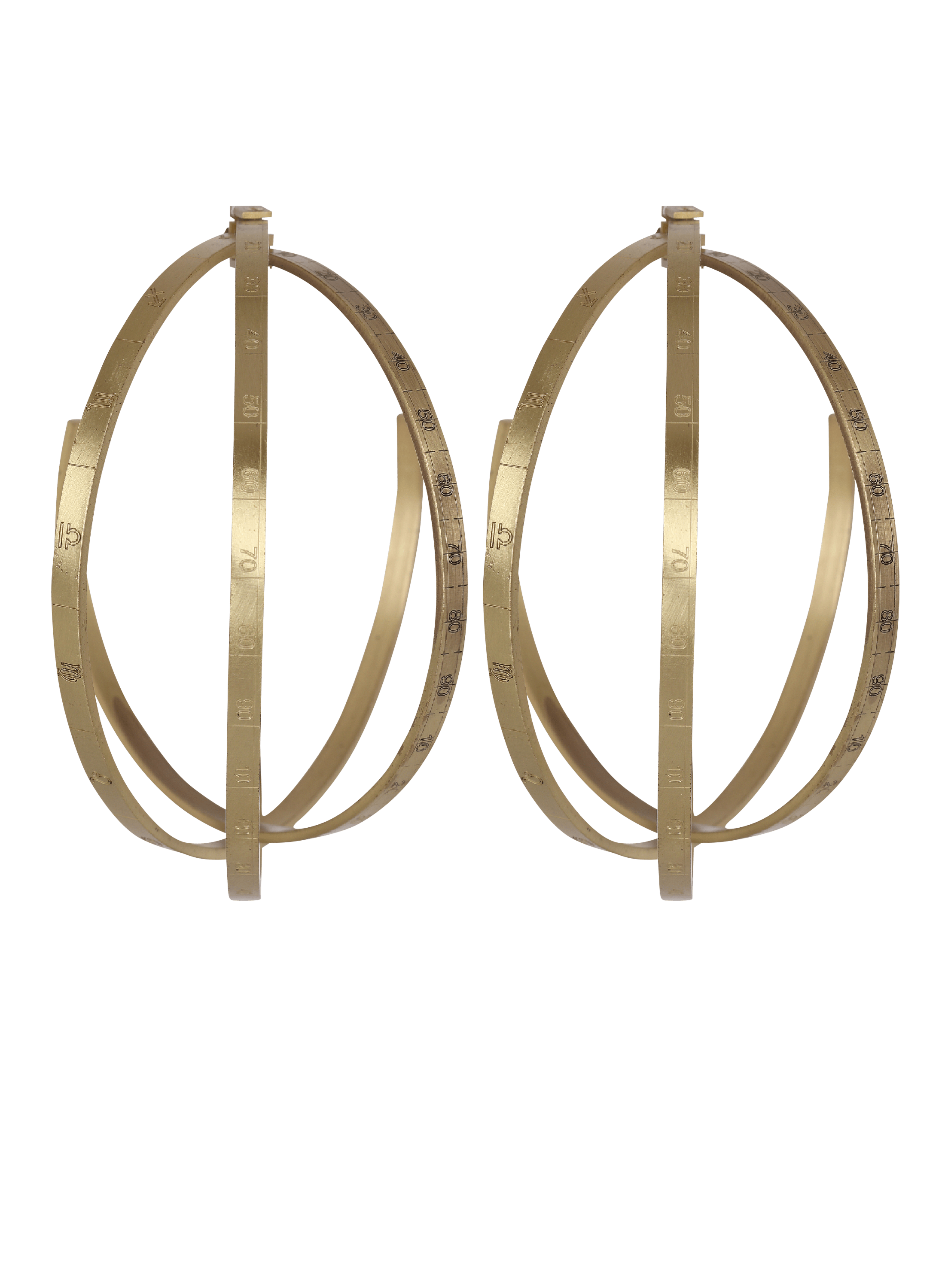 Engraved Zodiaque earrings