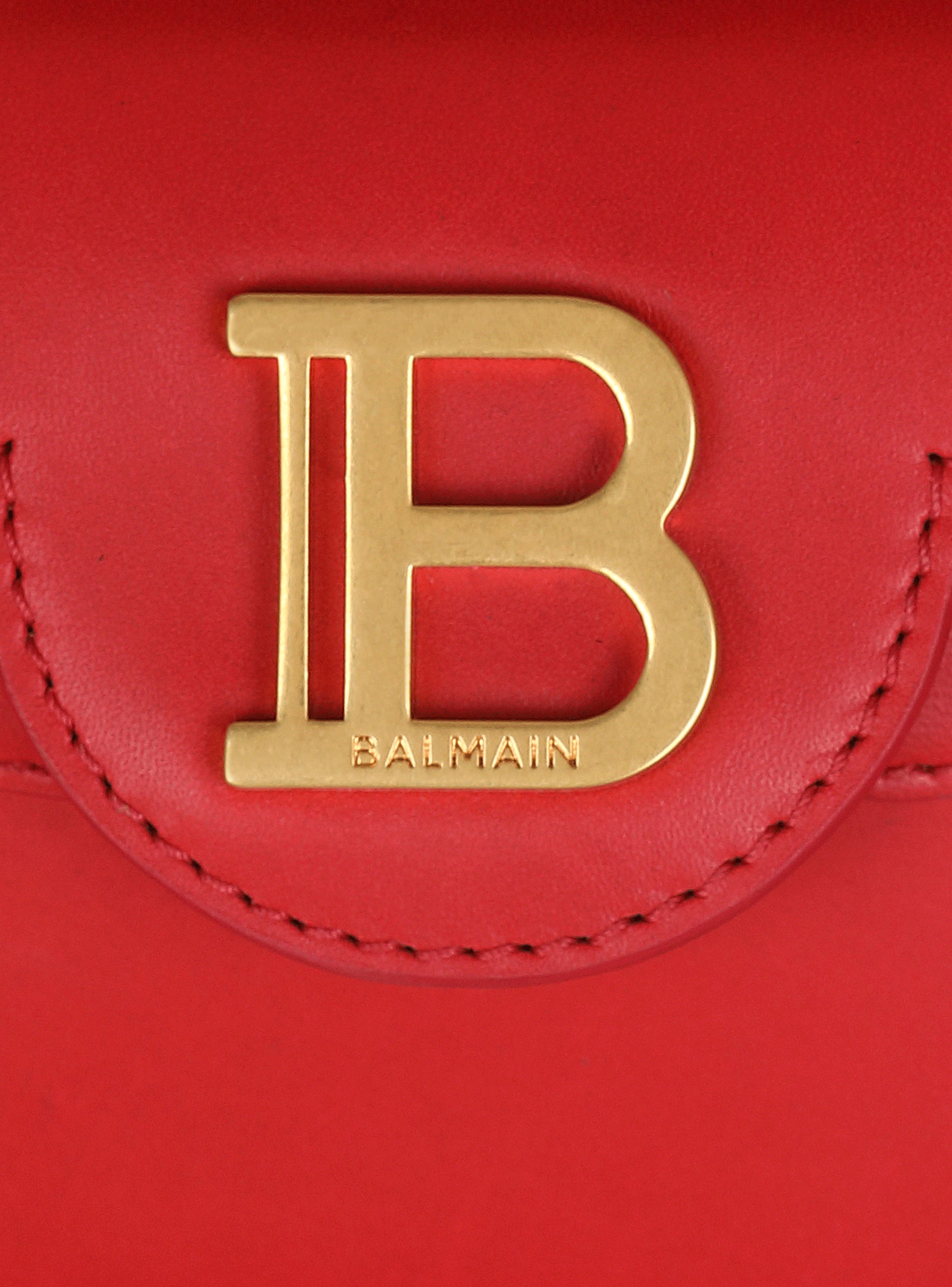 Smooth leather B-Buzz 19 bag - Women | BALMAIN