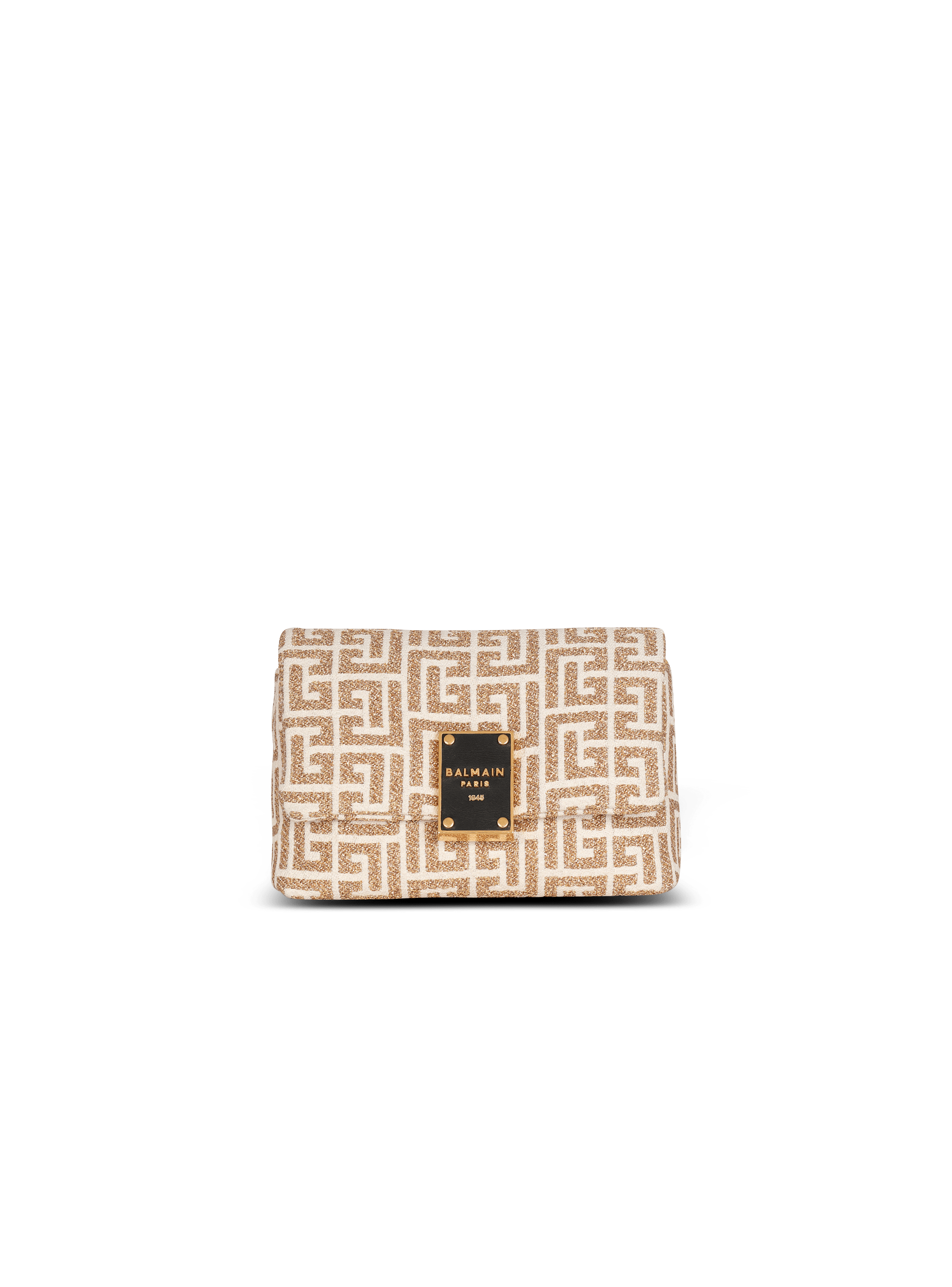 1945 Soft mini bag with monogram Women BALMAIN