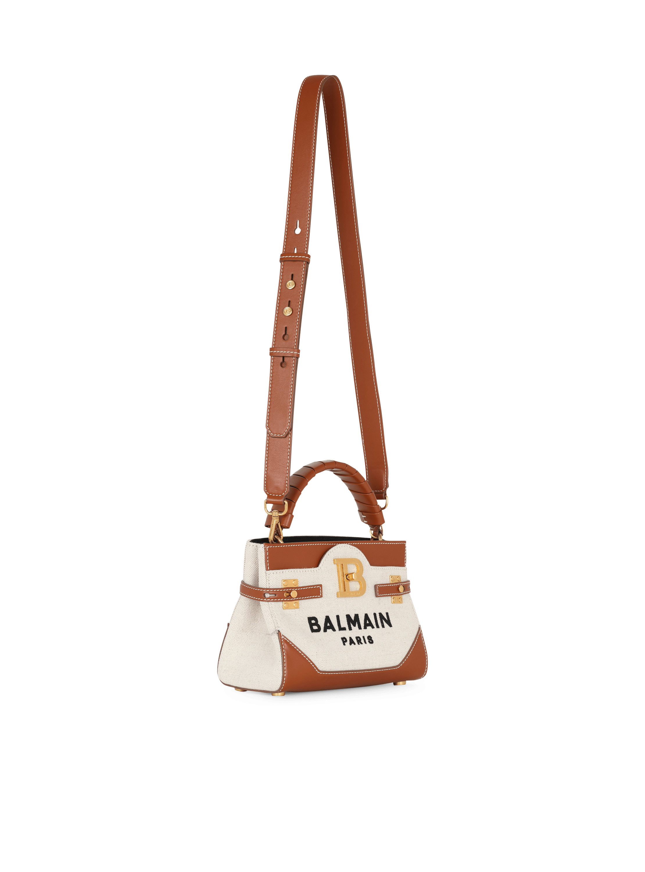 HealthdesignShops, Balmain B-Buzz canvas top-handle bag