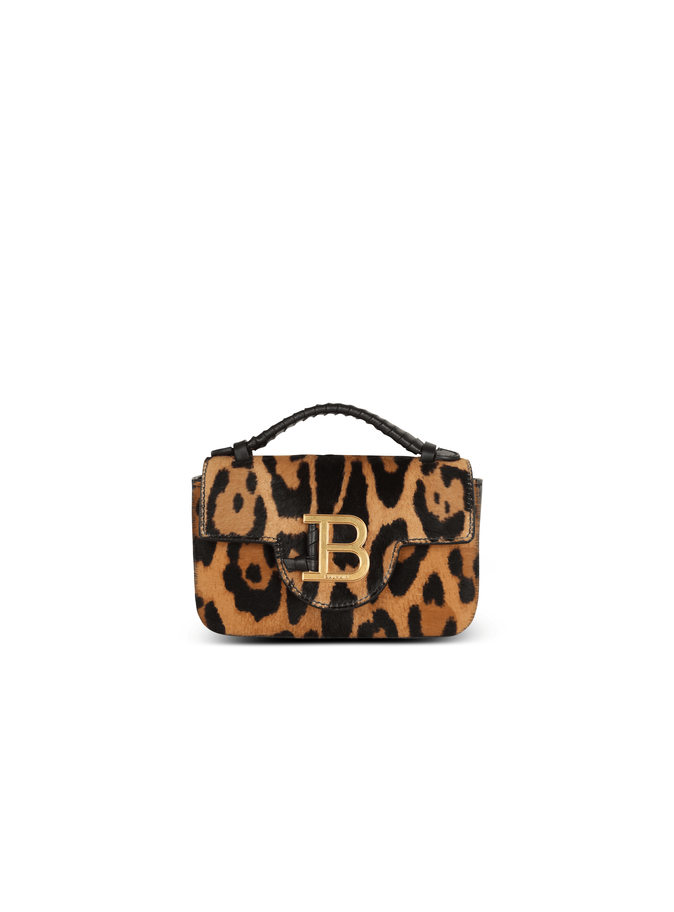Leopard-effect B-Buzz mini bag