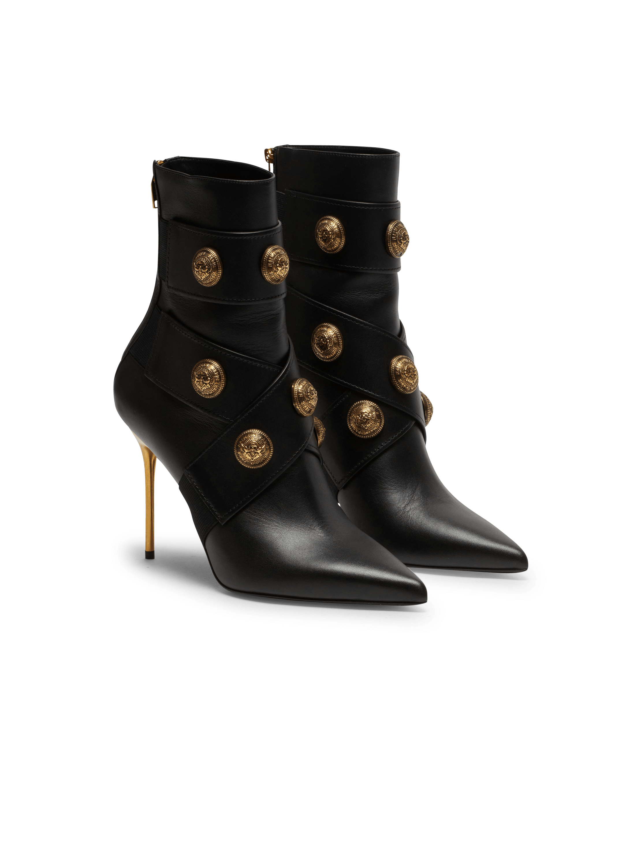Alma leather ankle boots