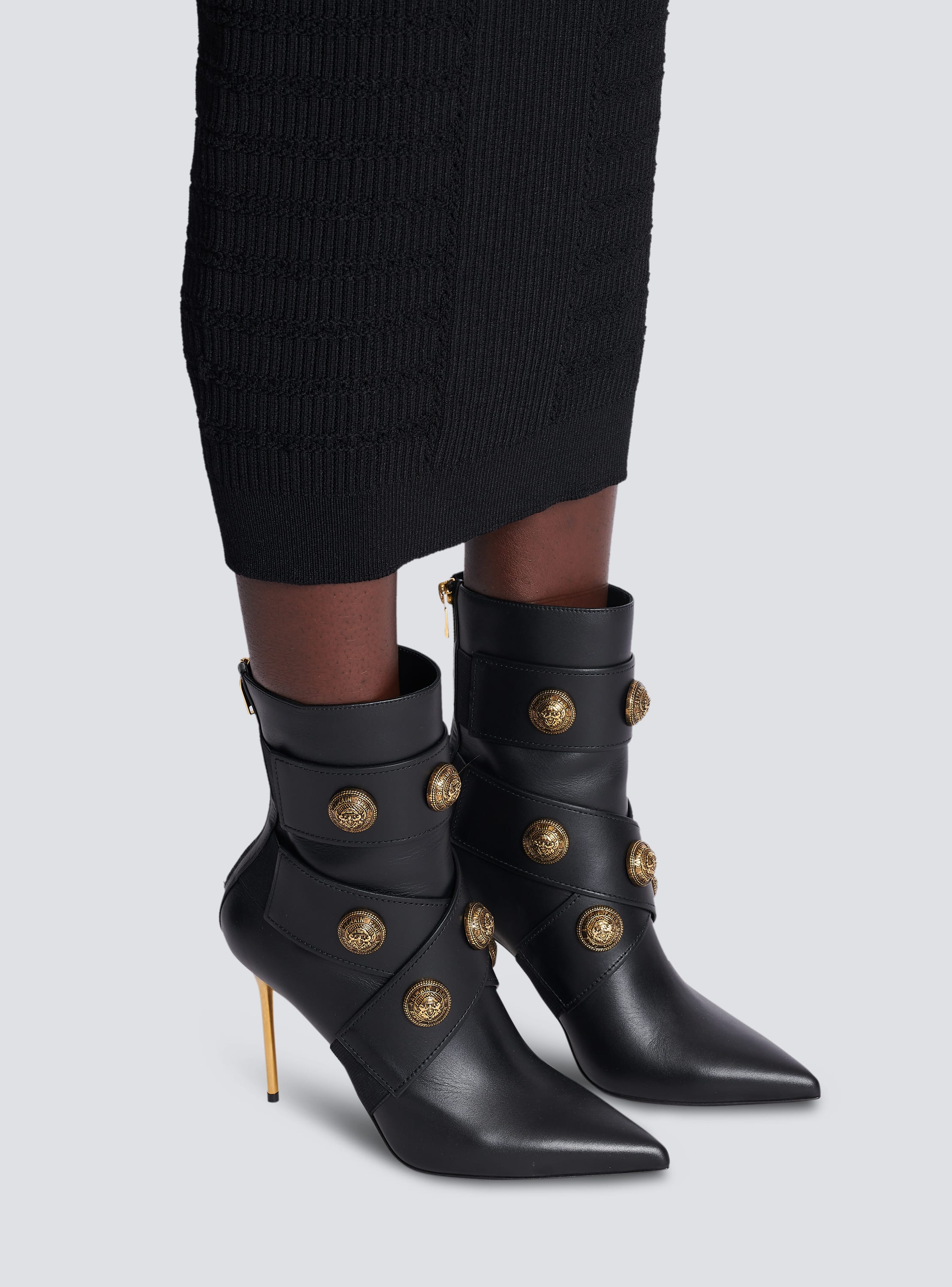 Alma leather ankle boots