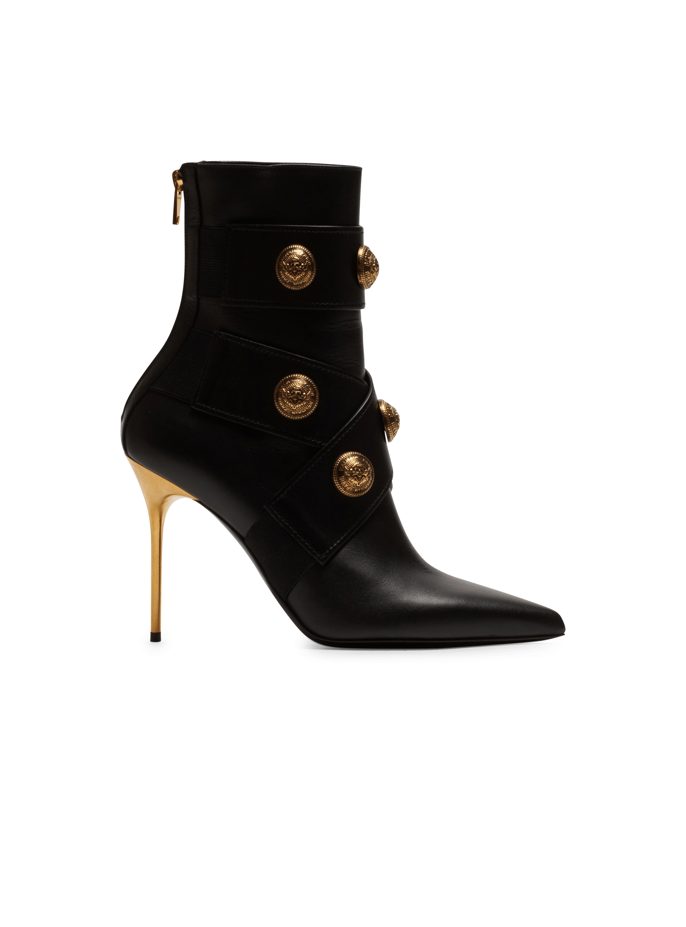 Alma leather ankle boots