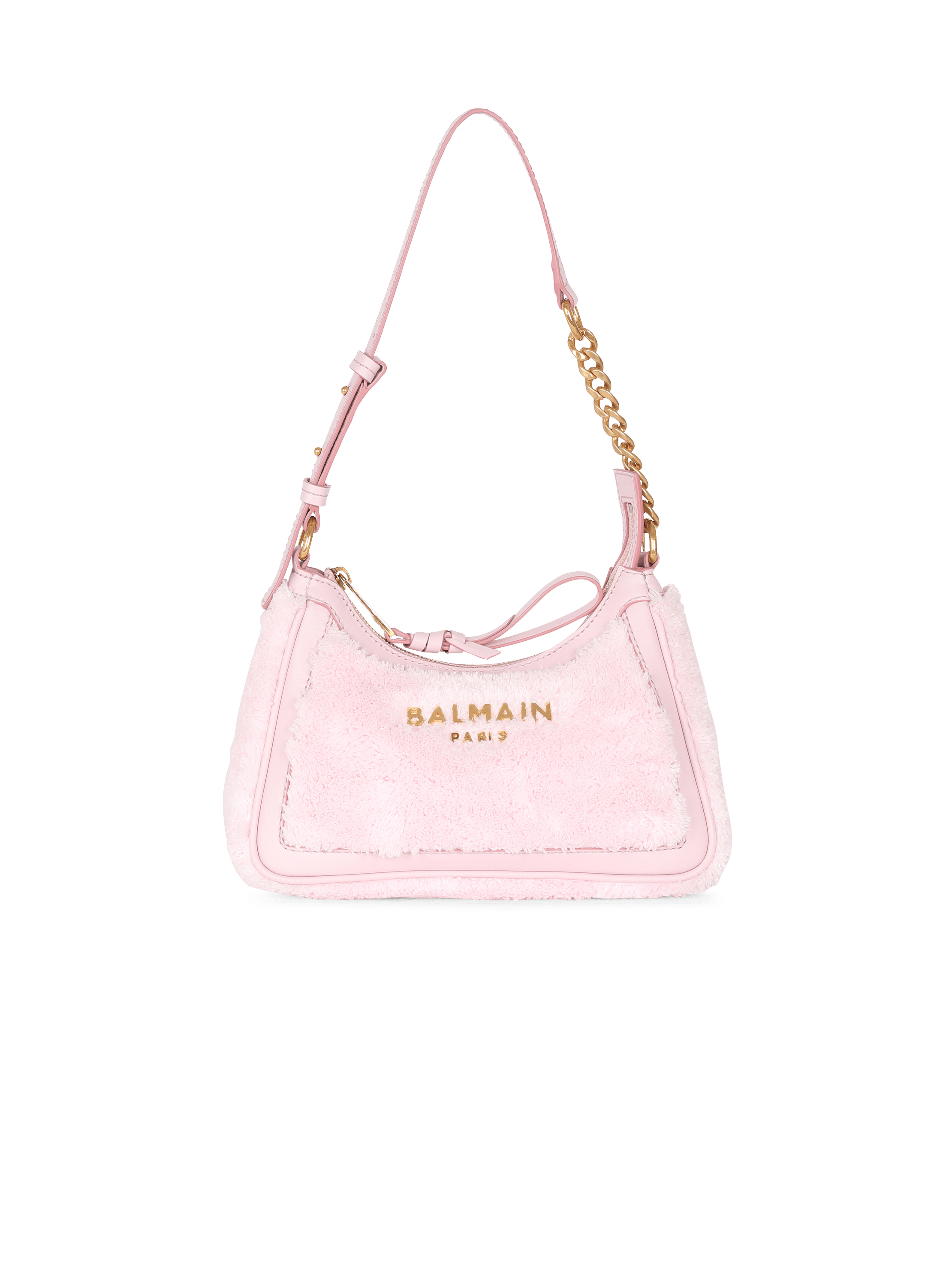 Sac B Army en tissu ponge et d tails cuir