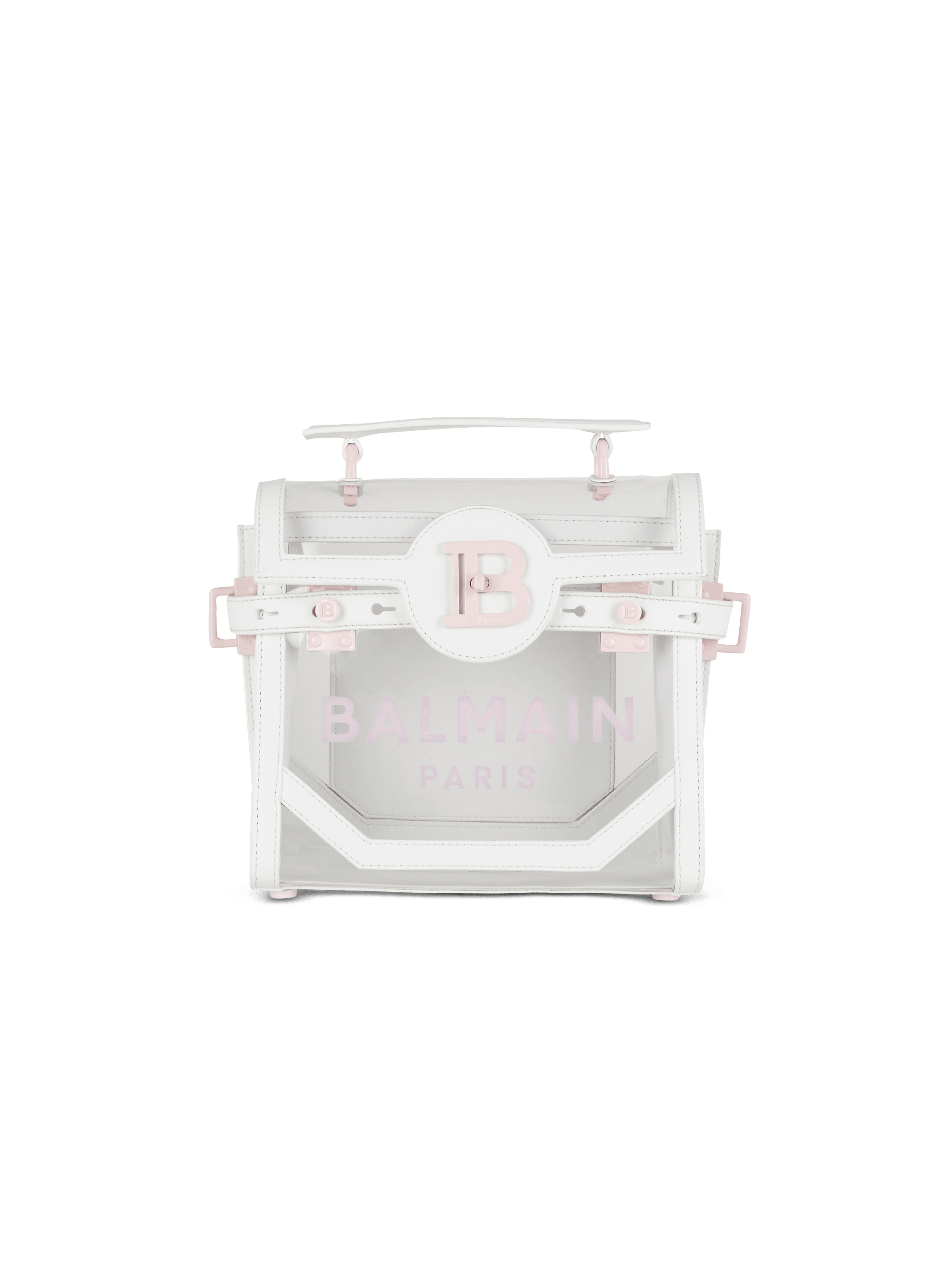 Tasche B-Buzz 23 aus transparentem, recyceltem PVC, WeiB, hi-res