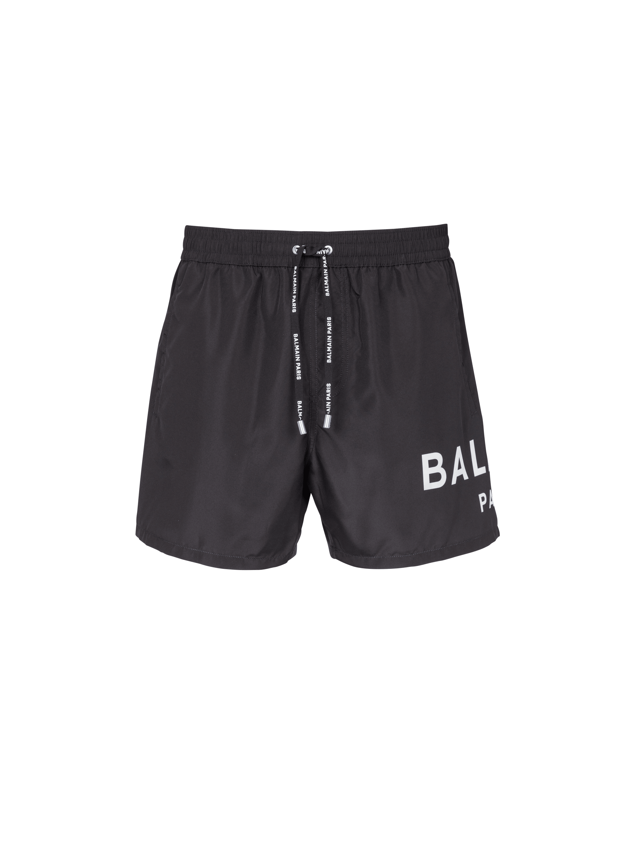 Balmain Paris swim shorts black Men BALMAIN