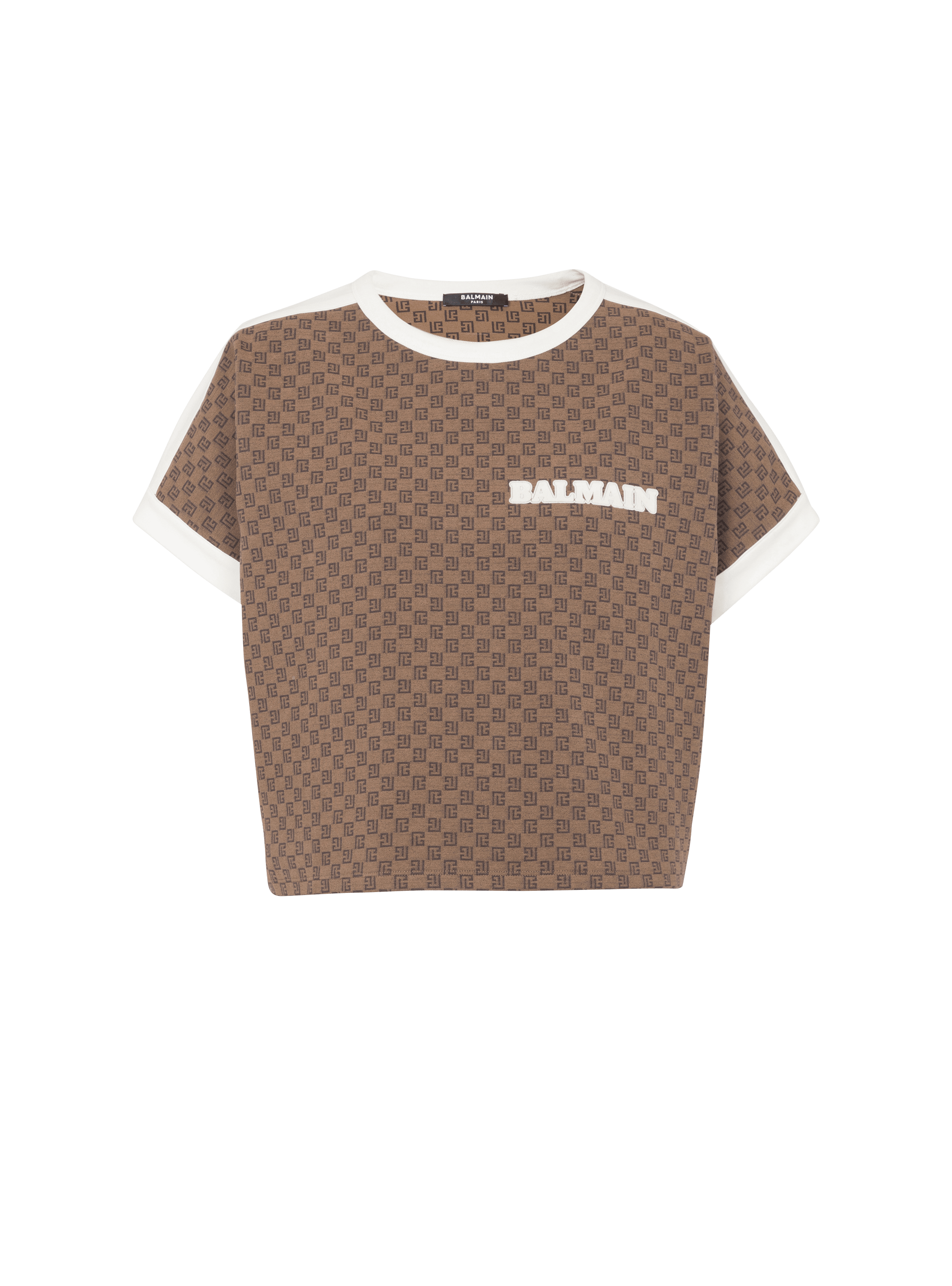 Mini monogram jacquard jersey T-shirt