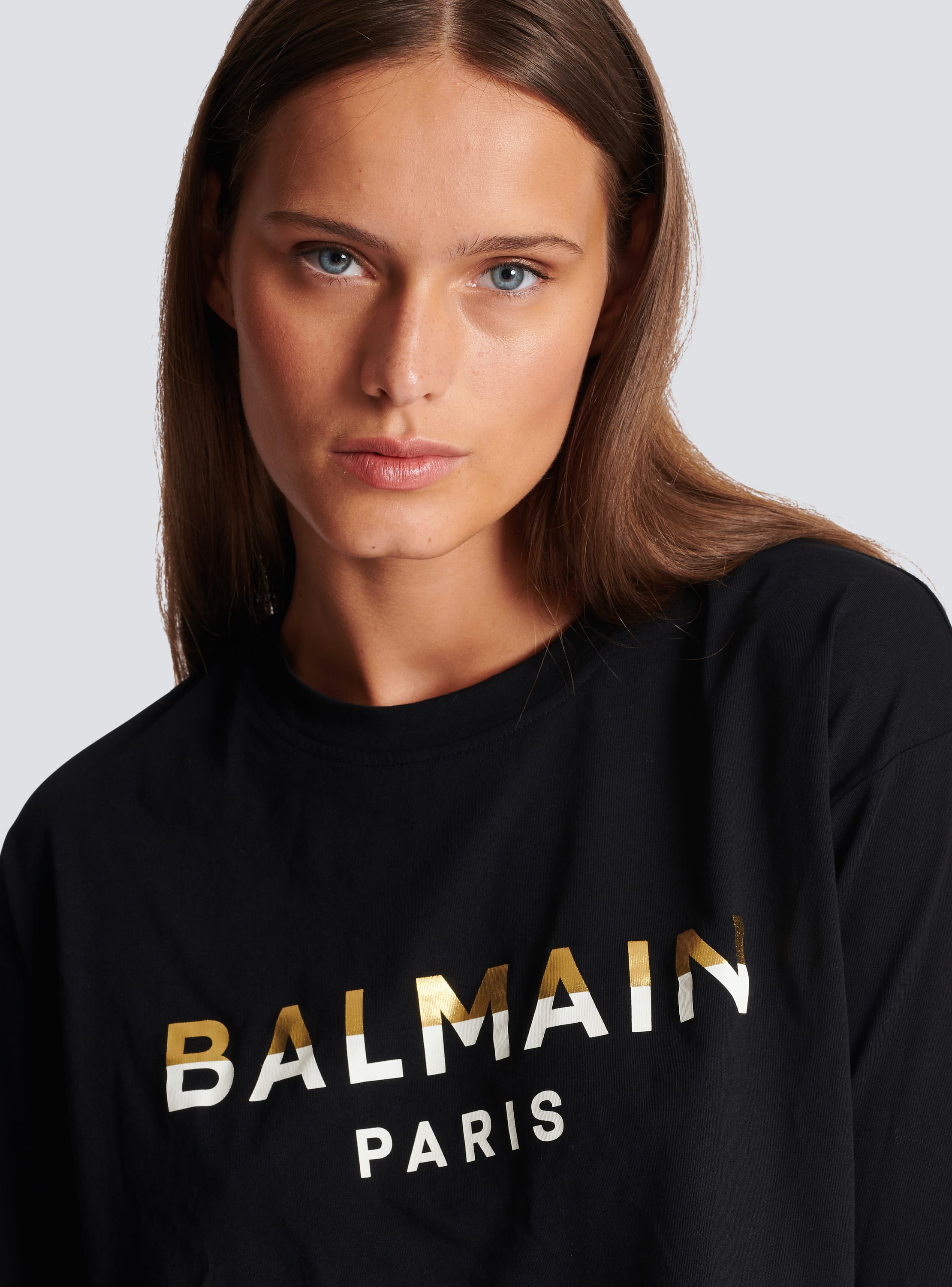 Balmain black and gold 2024 sweatshirt