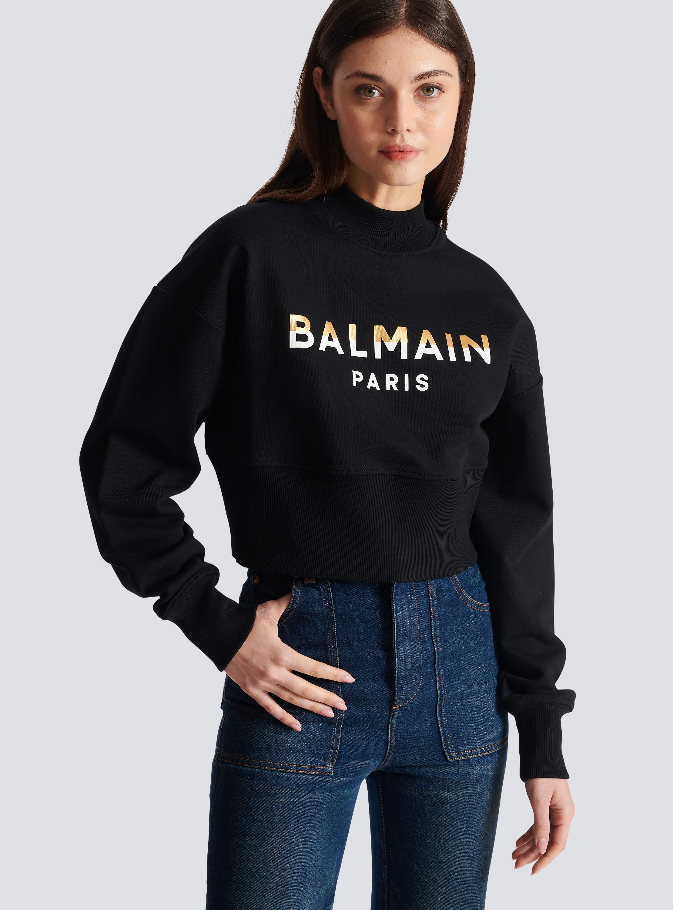 Ladies 2024 balmain sweatshirt