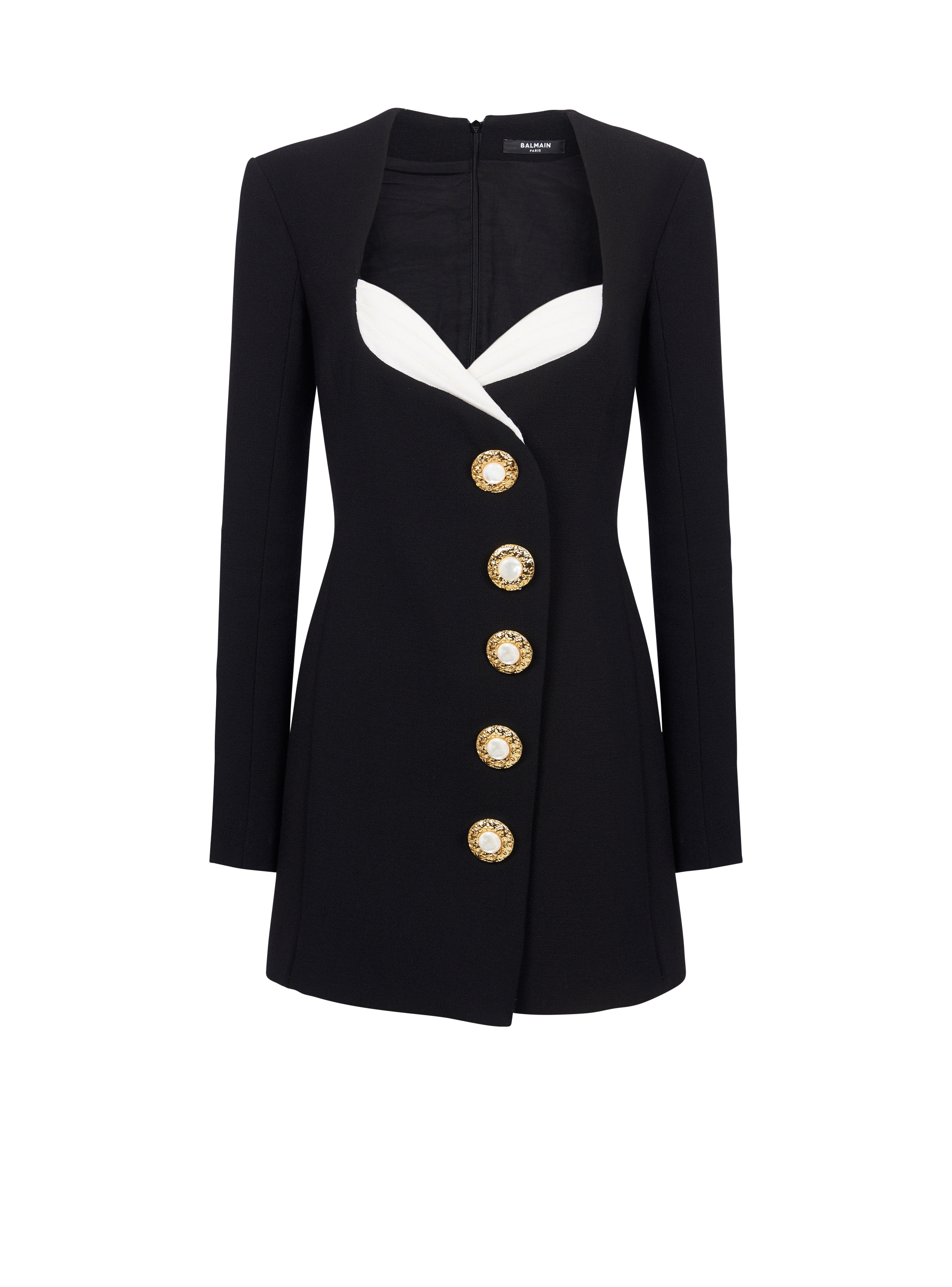 Buy Balmain Long Blazer Dress - Black At 50% Off