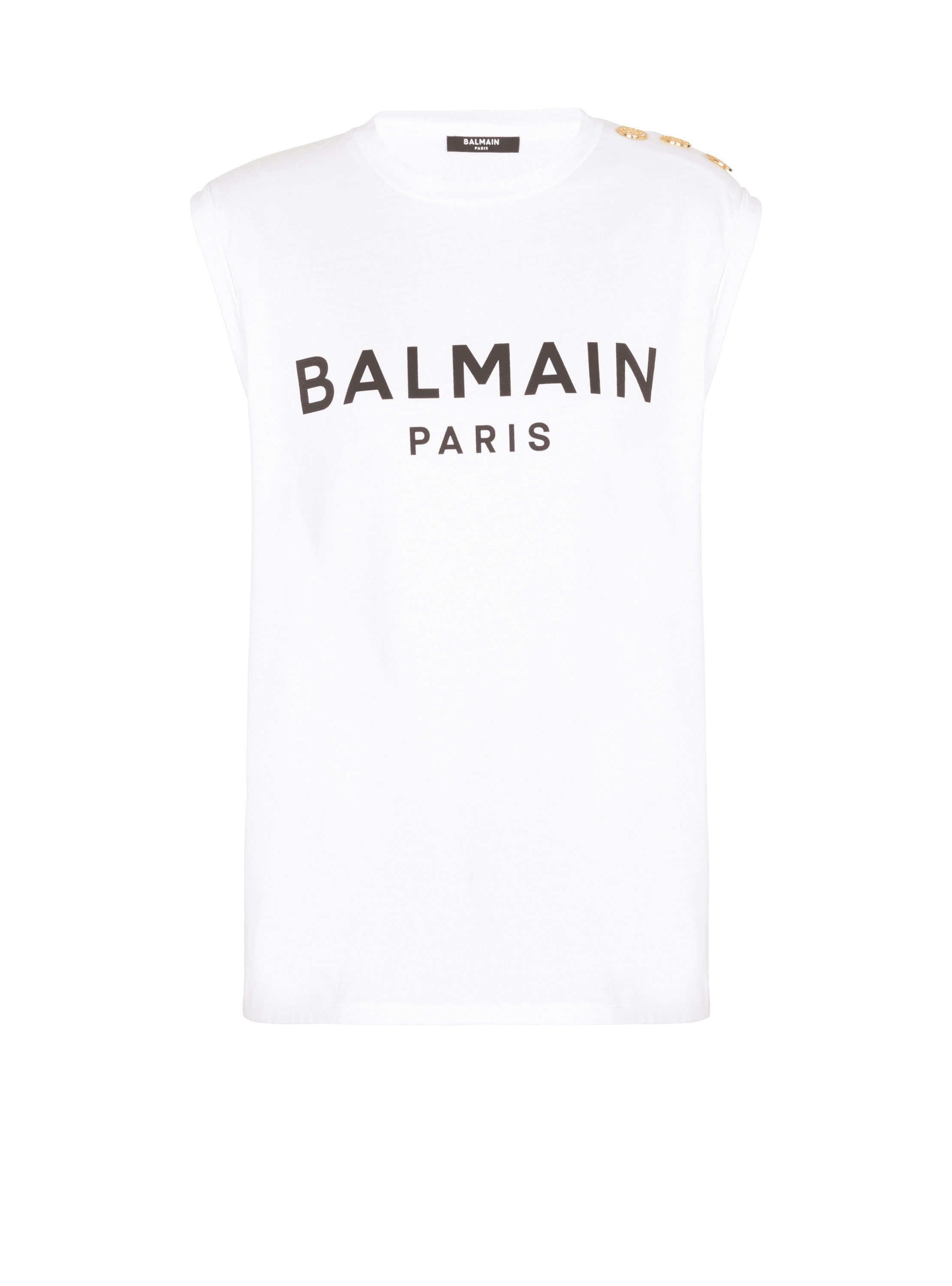 コットン Tシャツ Balmain ロゴプリント - Women | BALMAIN