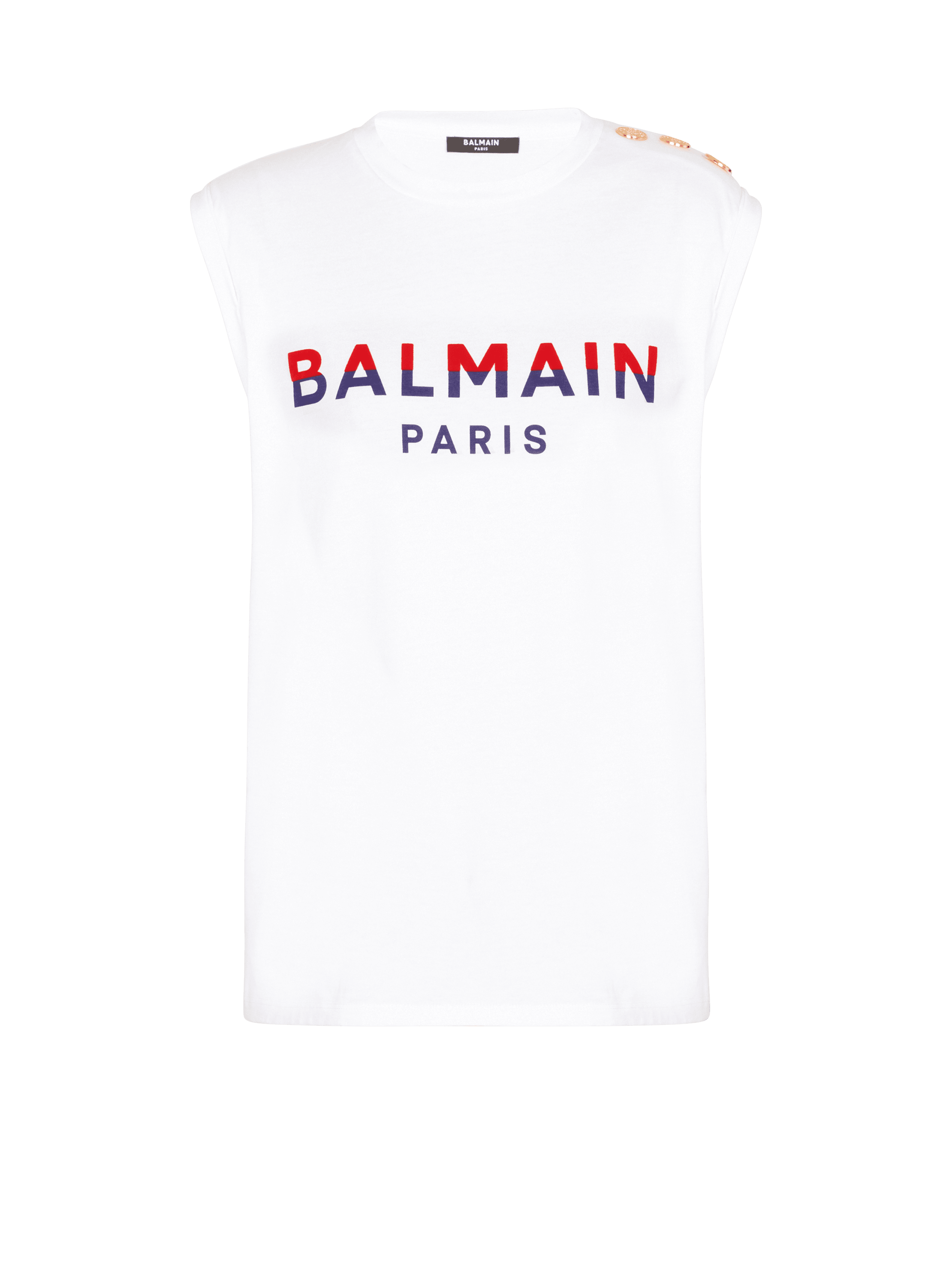 Balmain Parisフロック Tシャツ - Women | BALMAIN