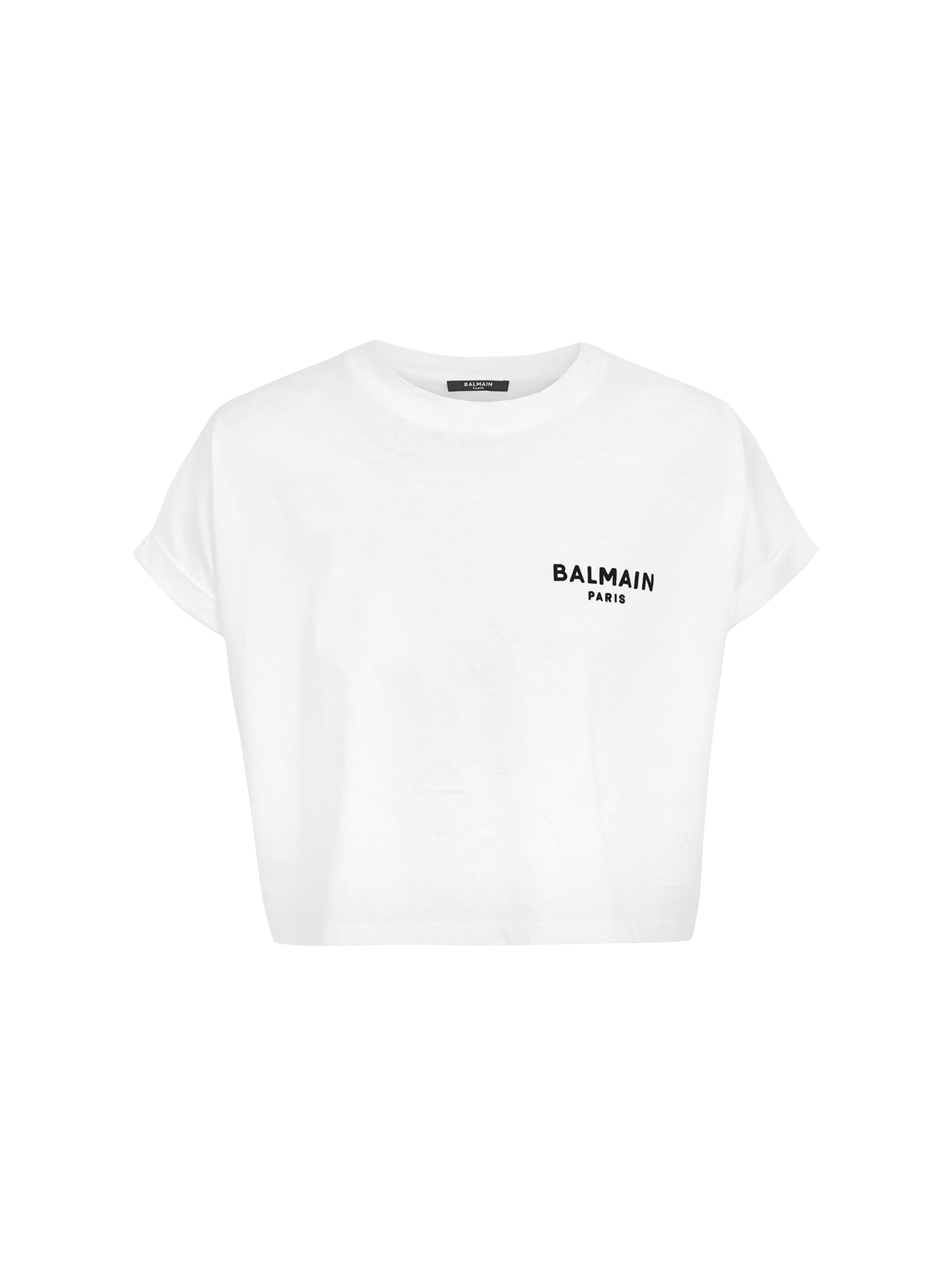 Balmain t shirt white best sale