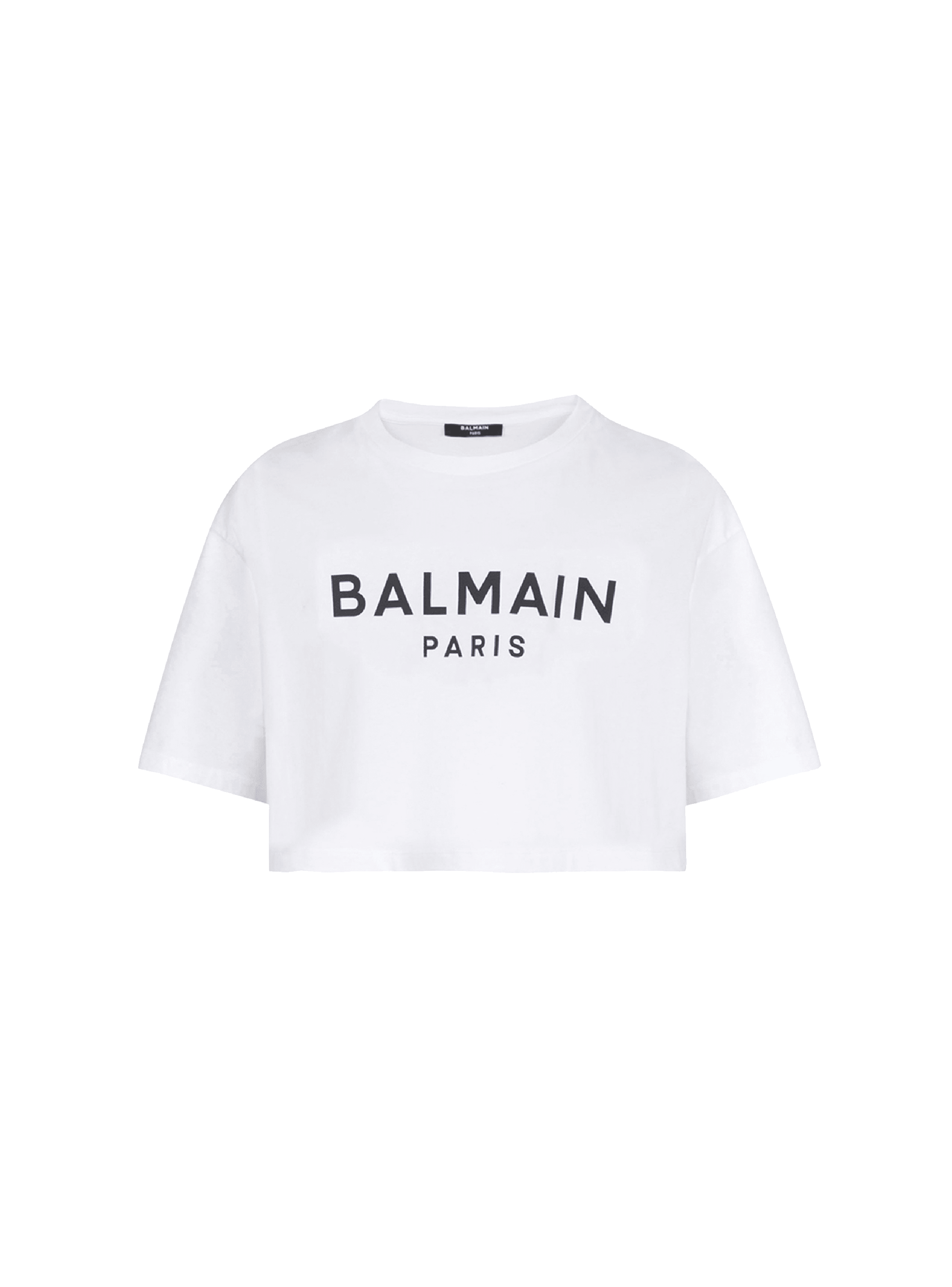 T-shirt with Balmain Paris print