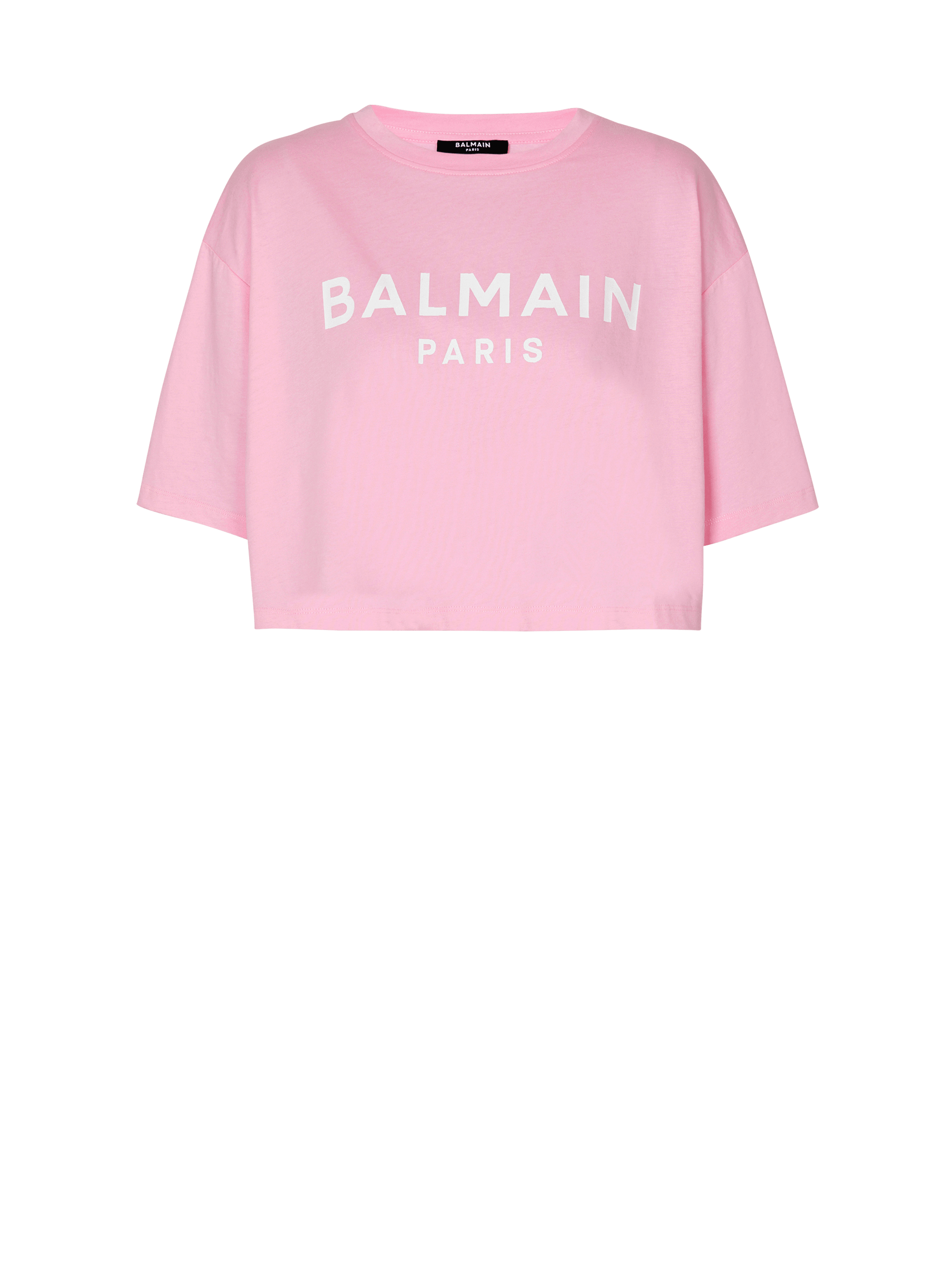 Balmain Paris T-Shirt, rosa, hi-res