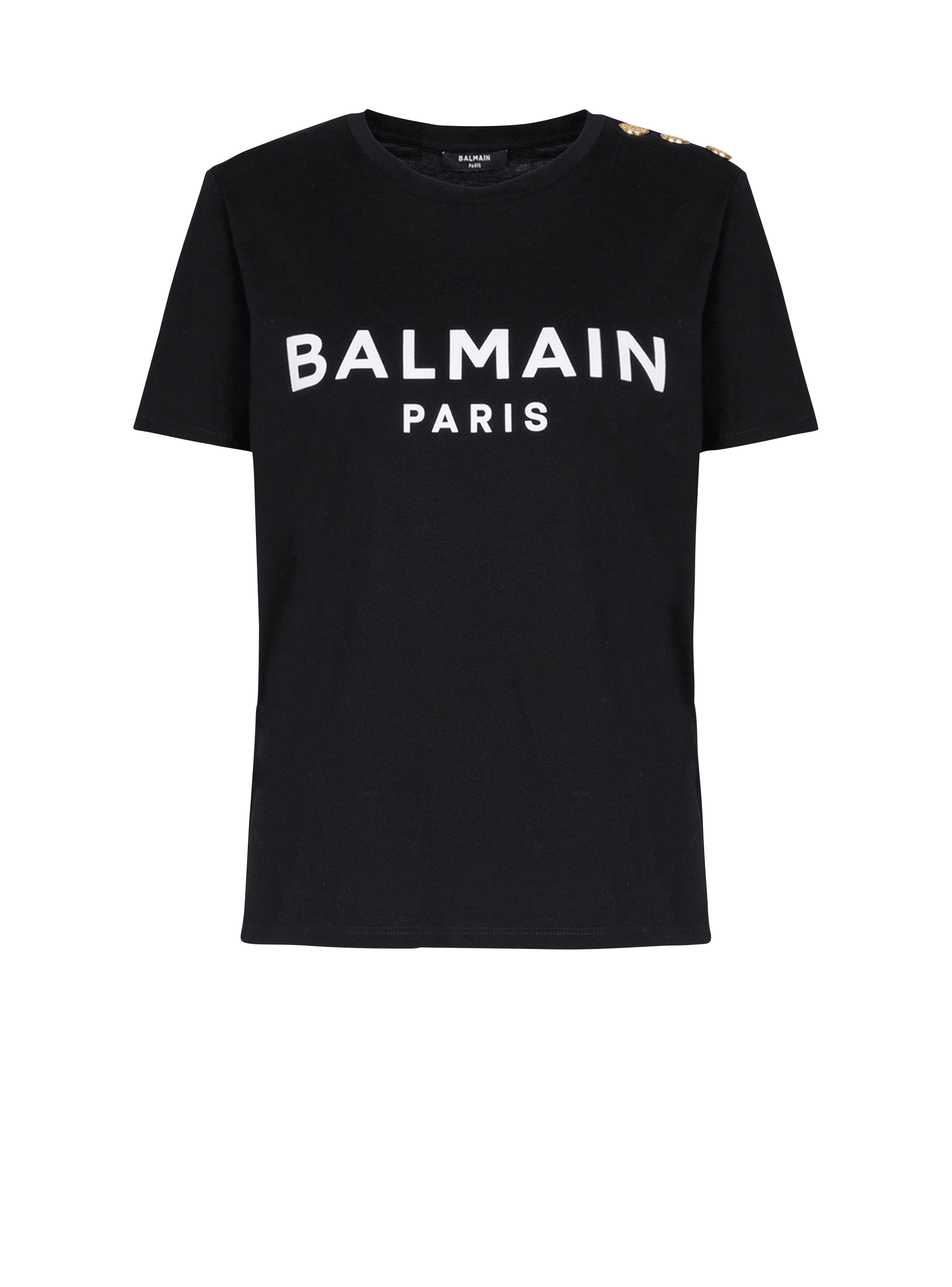 T-shirt with Balmain Paris print