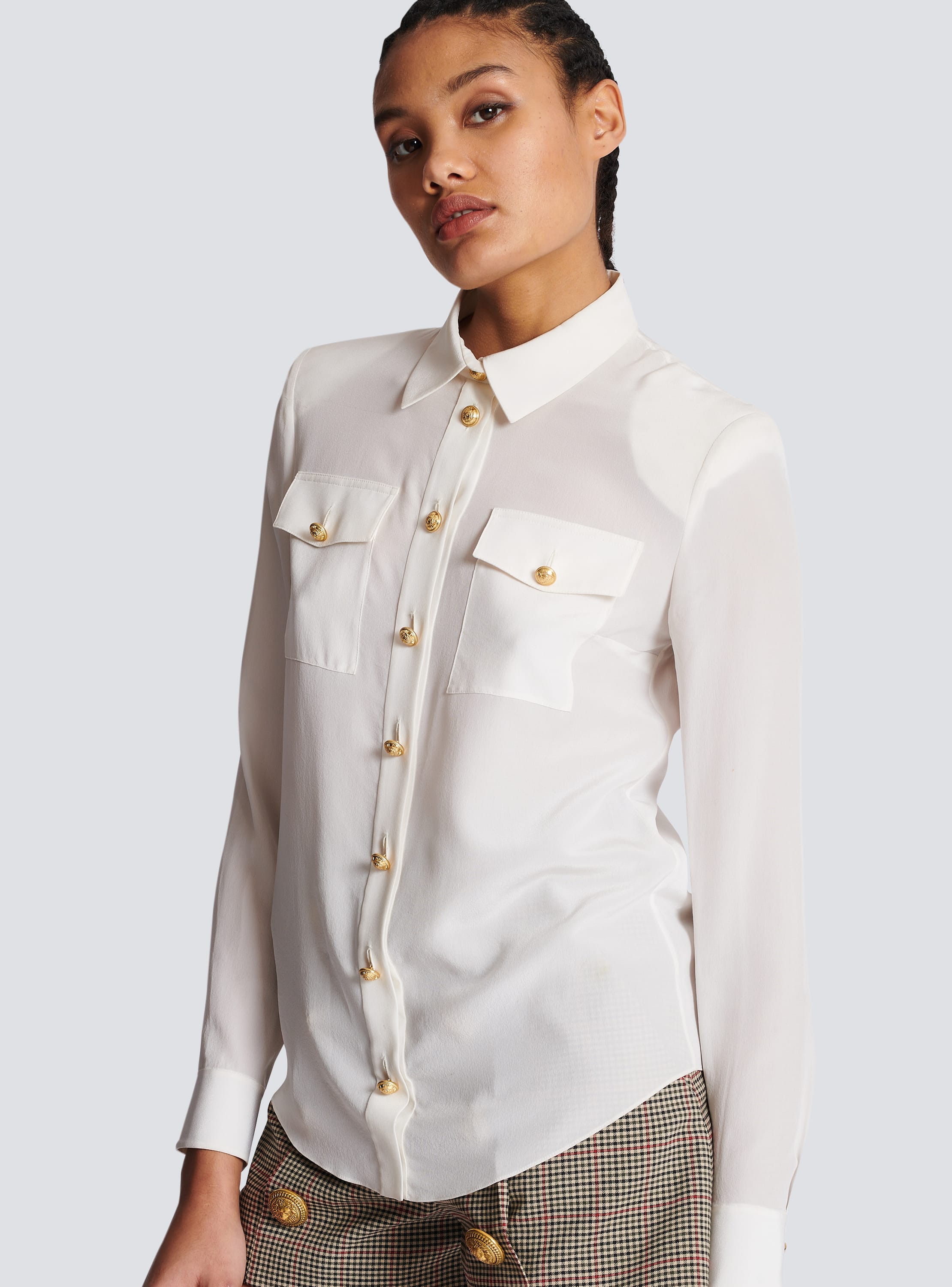 Balmain 2024 white shirt