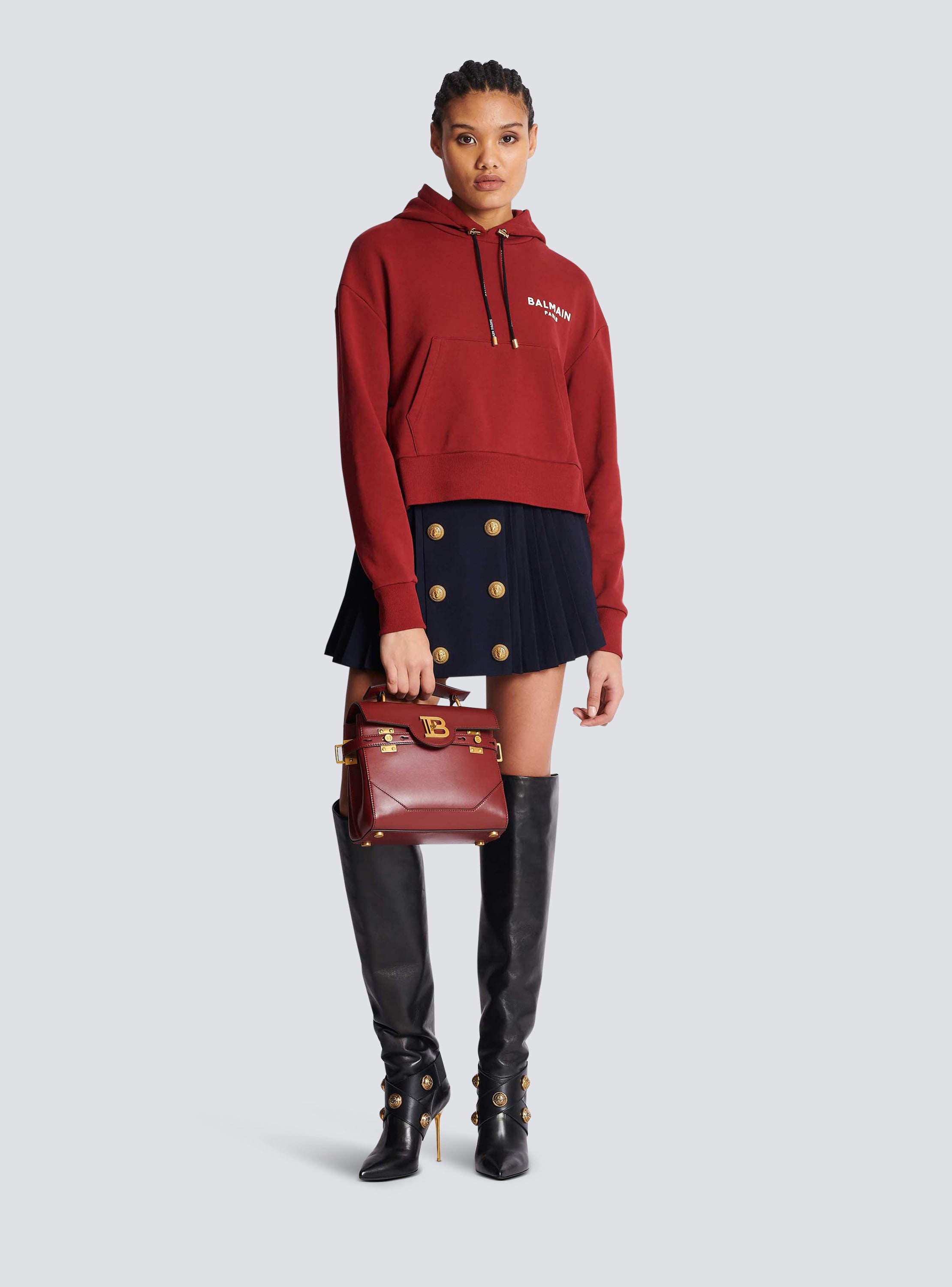 Balmain best sale red sweatshirt