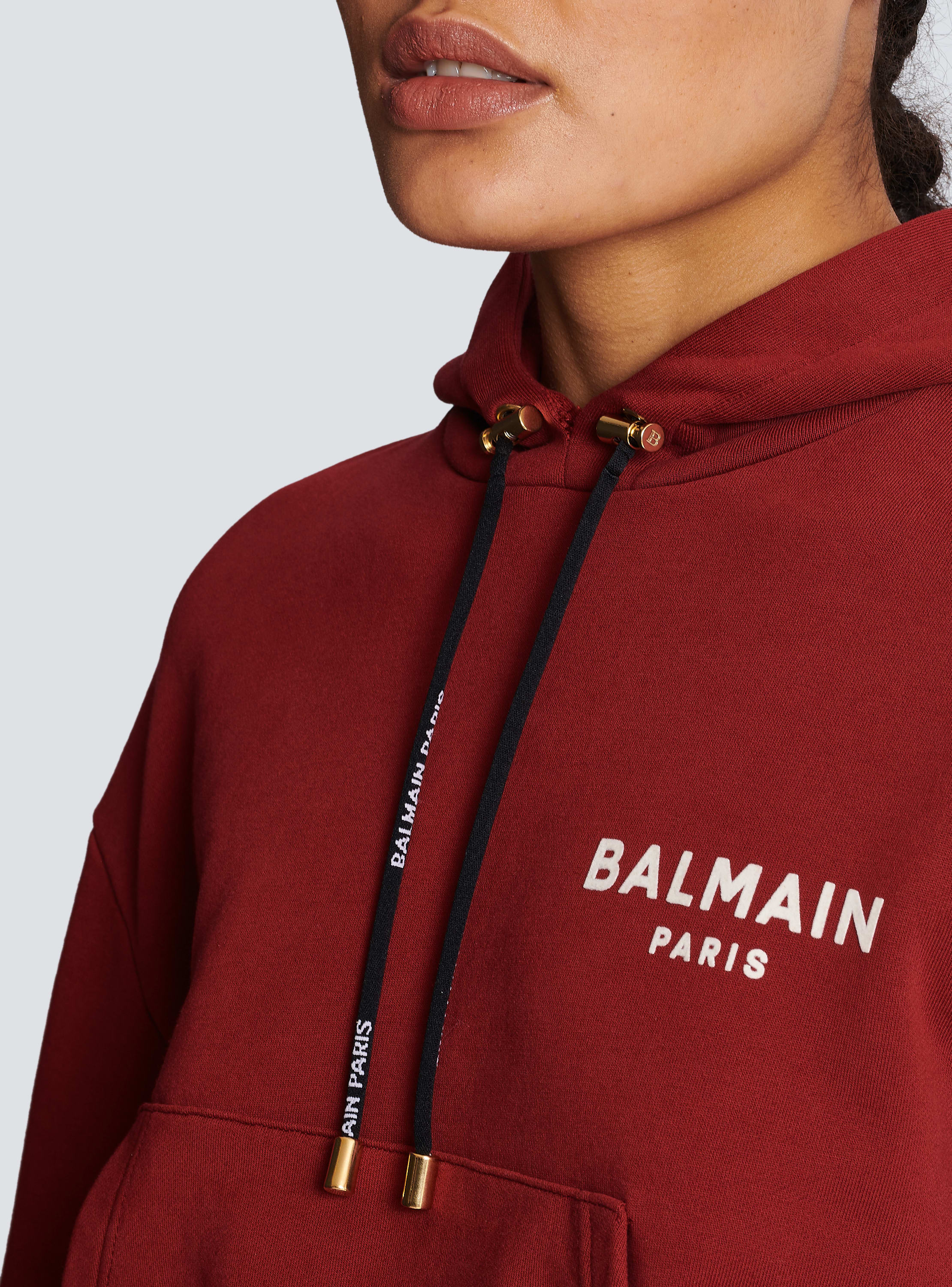 Balmain discount red sweatshirt