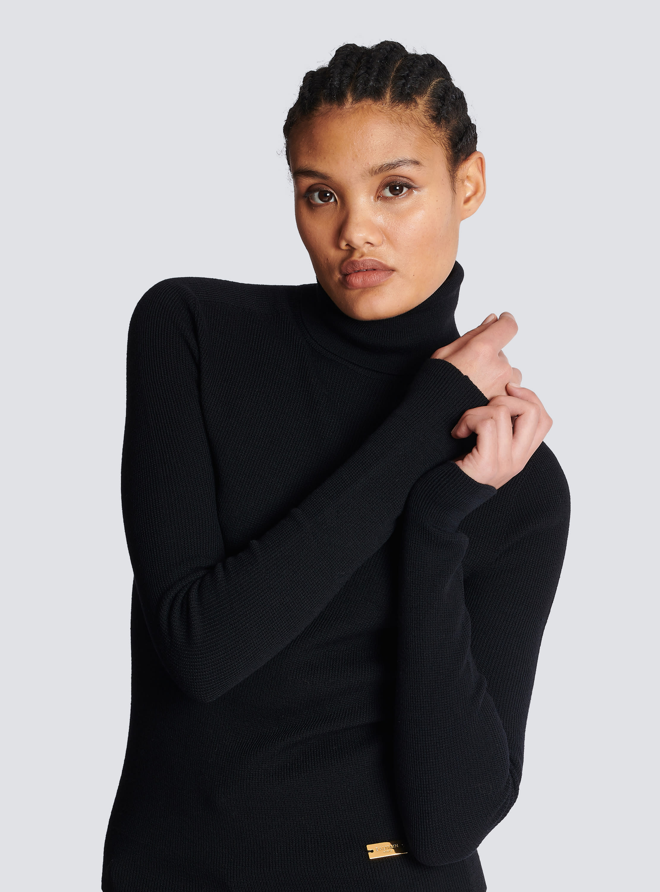 Fine shop knit turtleneck