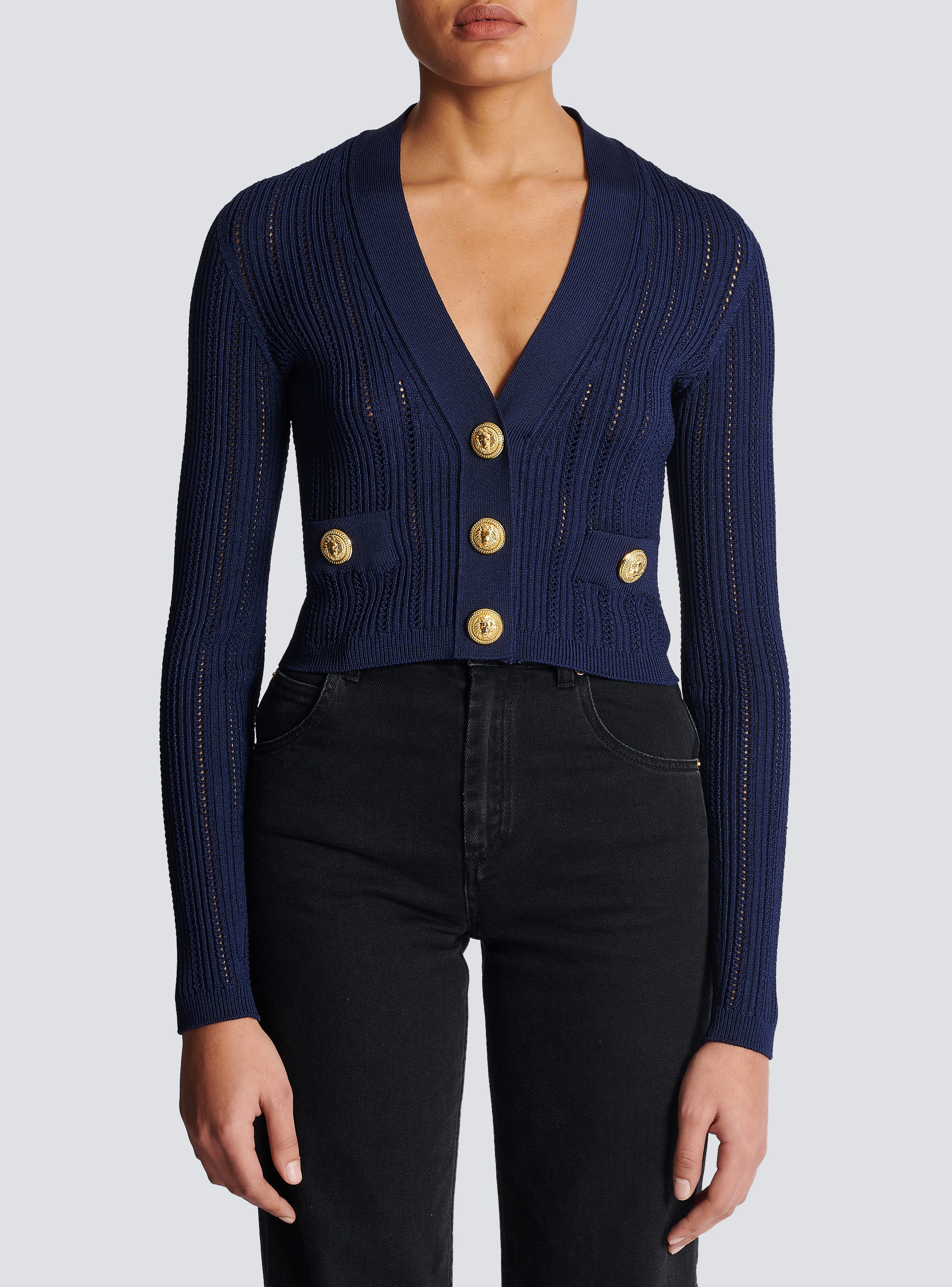 Cropped mohair clearance cardigan