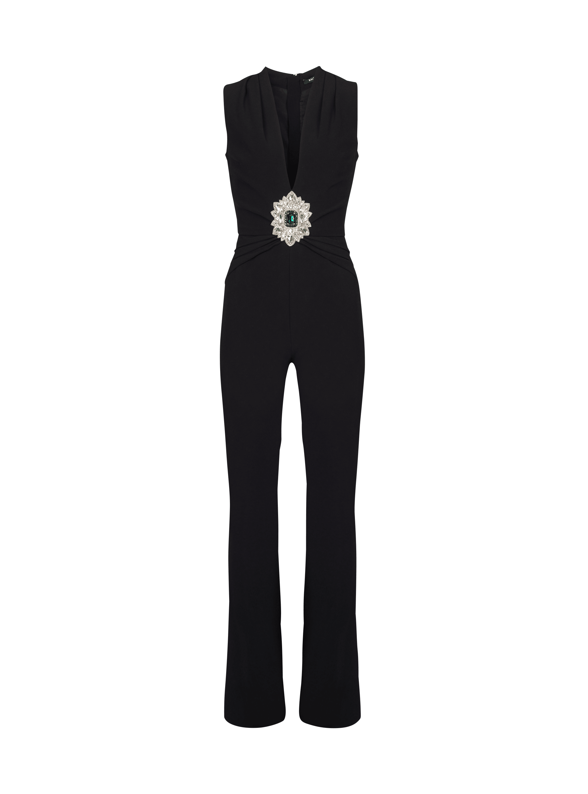 Jumpsuit aus Crêpe