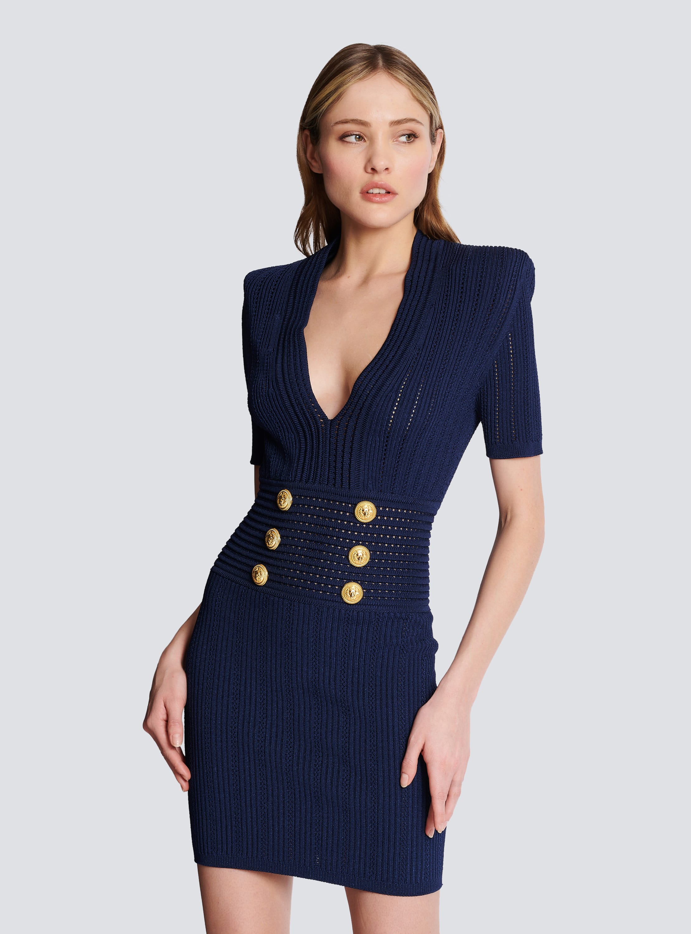 Knit dress - | BALMAIN