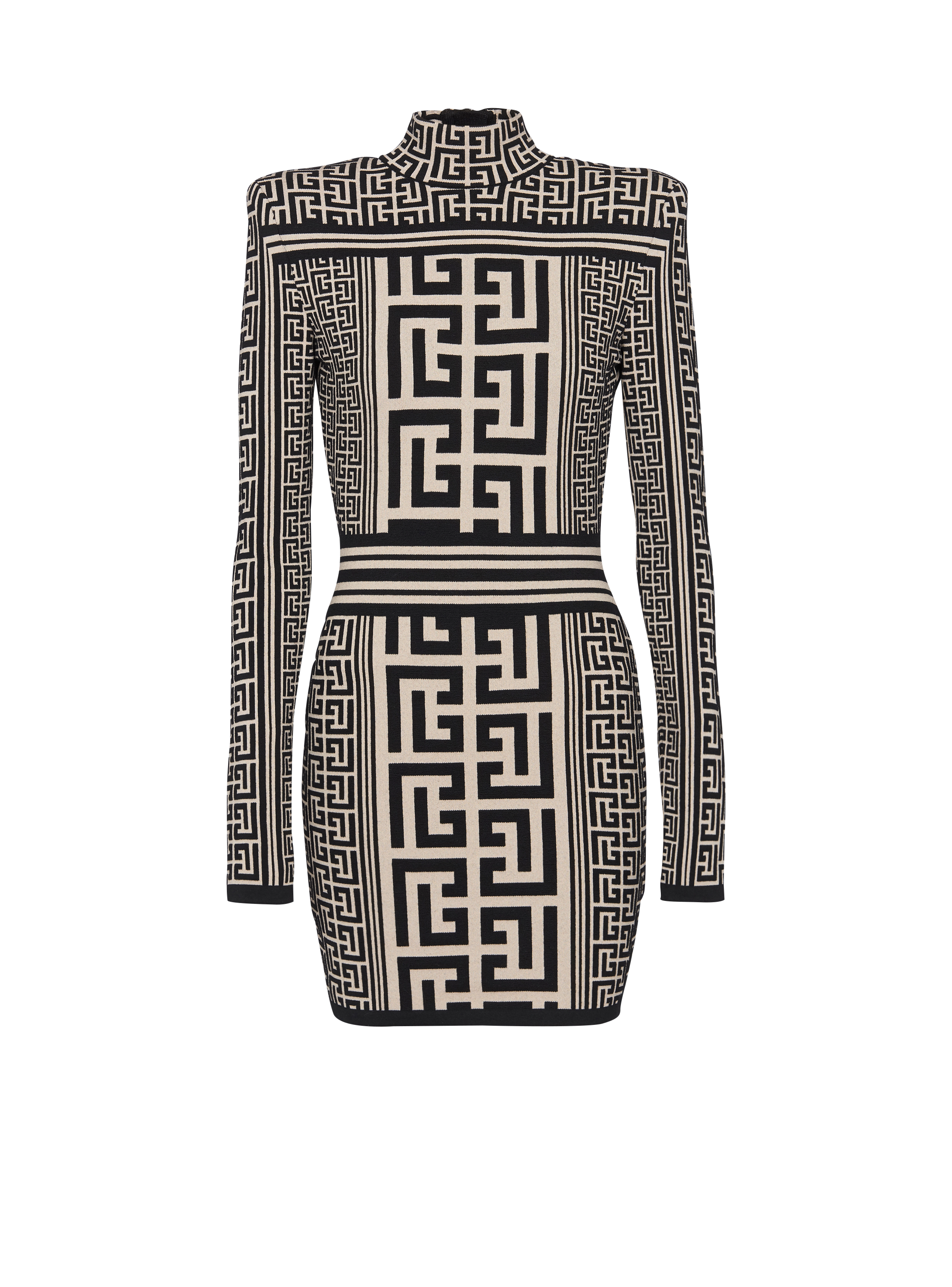 BALMAIN, Monogram Knit Mini Skirt, Beauty