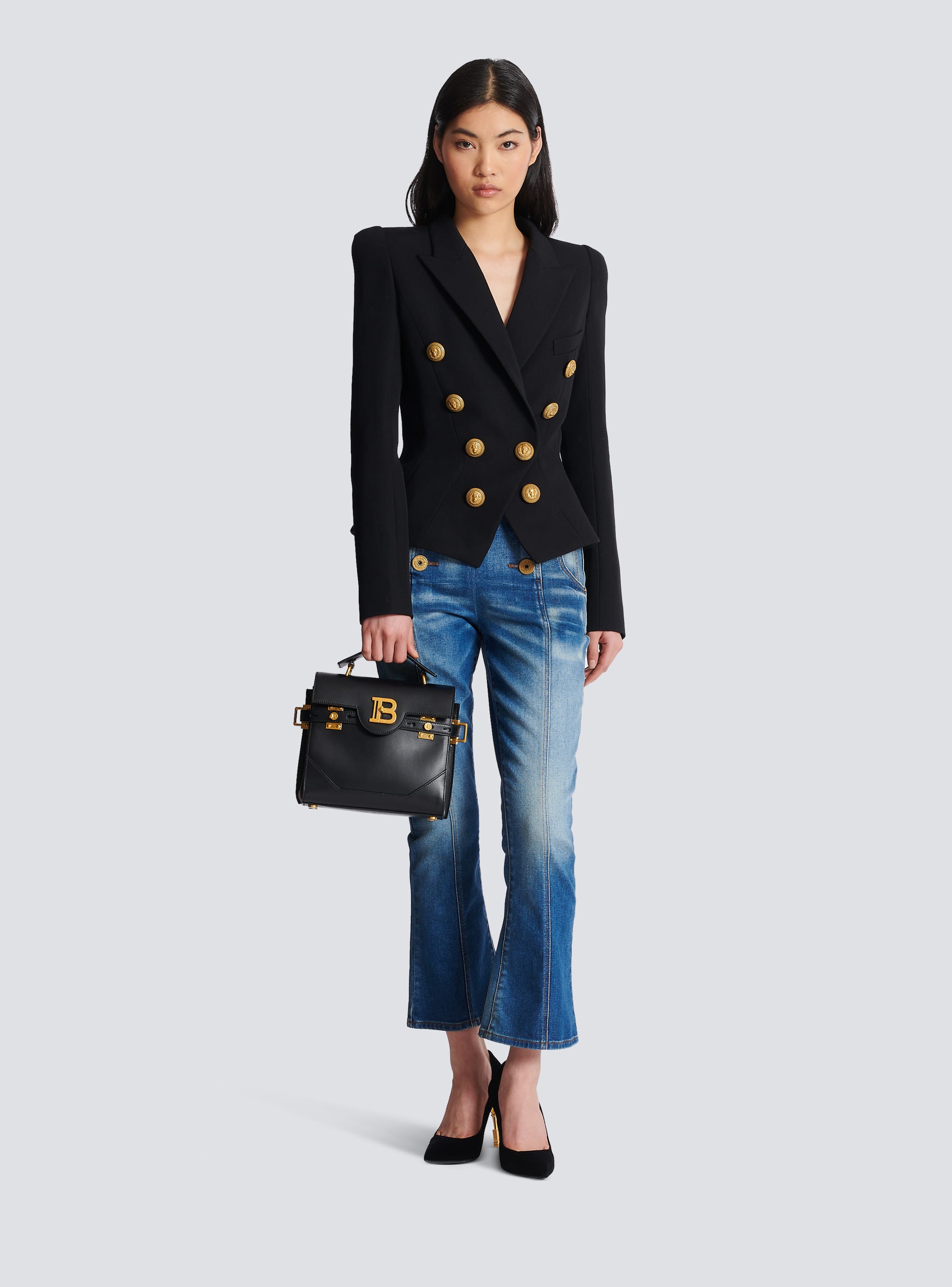 Balmain hot sale oversized blazer